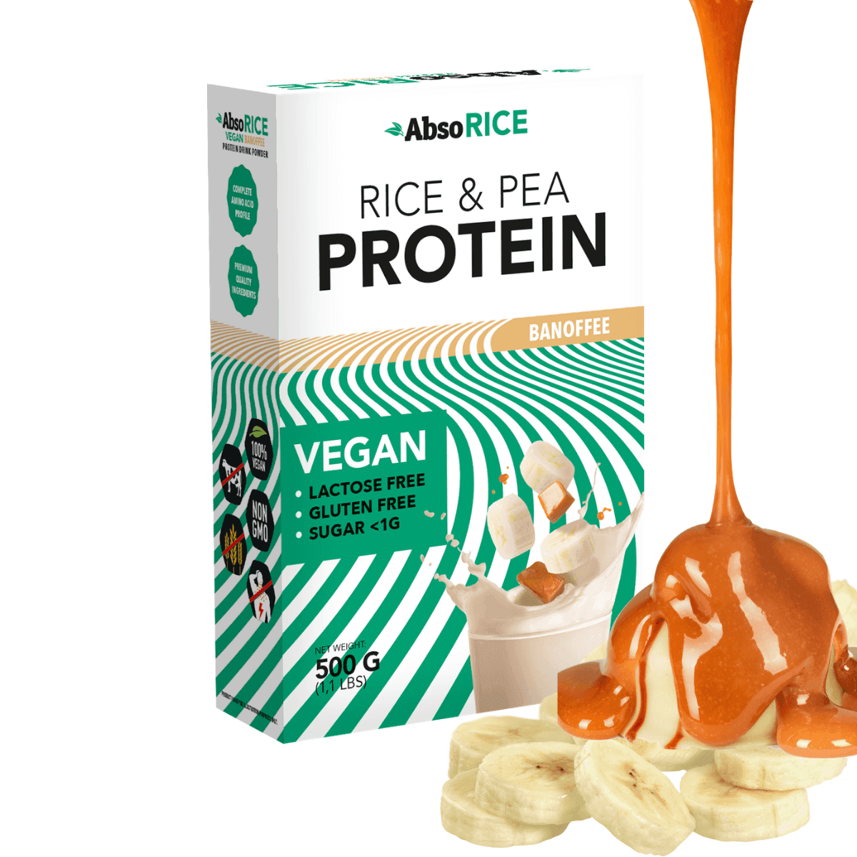 Absorice proteínový nápoj Banoffee 500 g