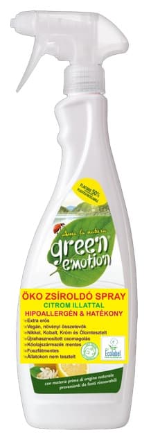 Green Emotion eko odstraňovač tukov sprej 750 ml