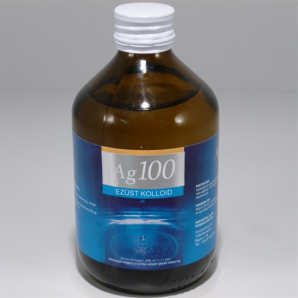 Ag 100: Kolidné striebro na ochranu prírody 300 ml
