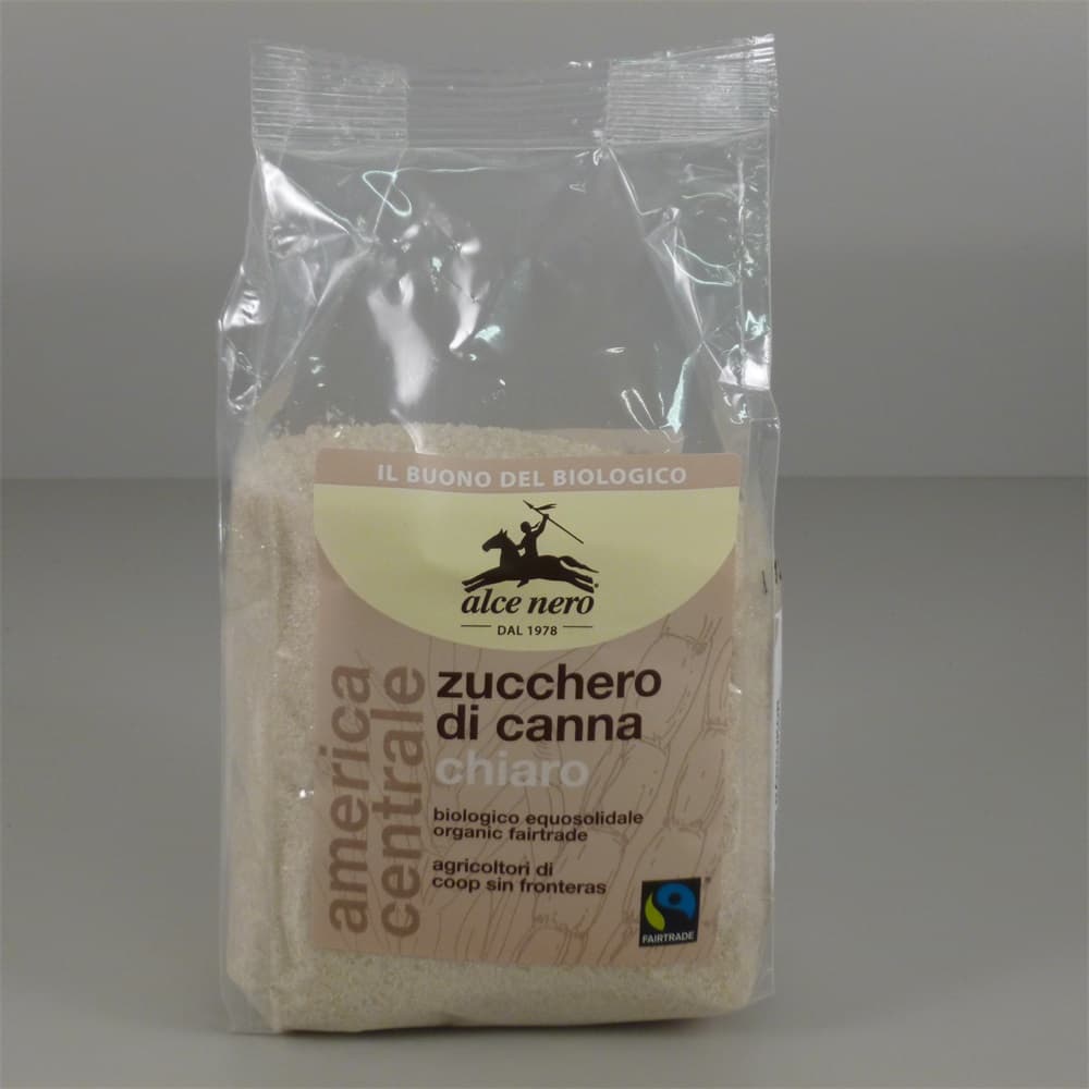 Alce nero bio trstinový cukor svetlohnedý kubánsky 500 g