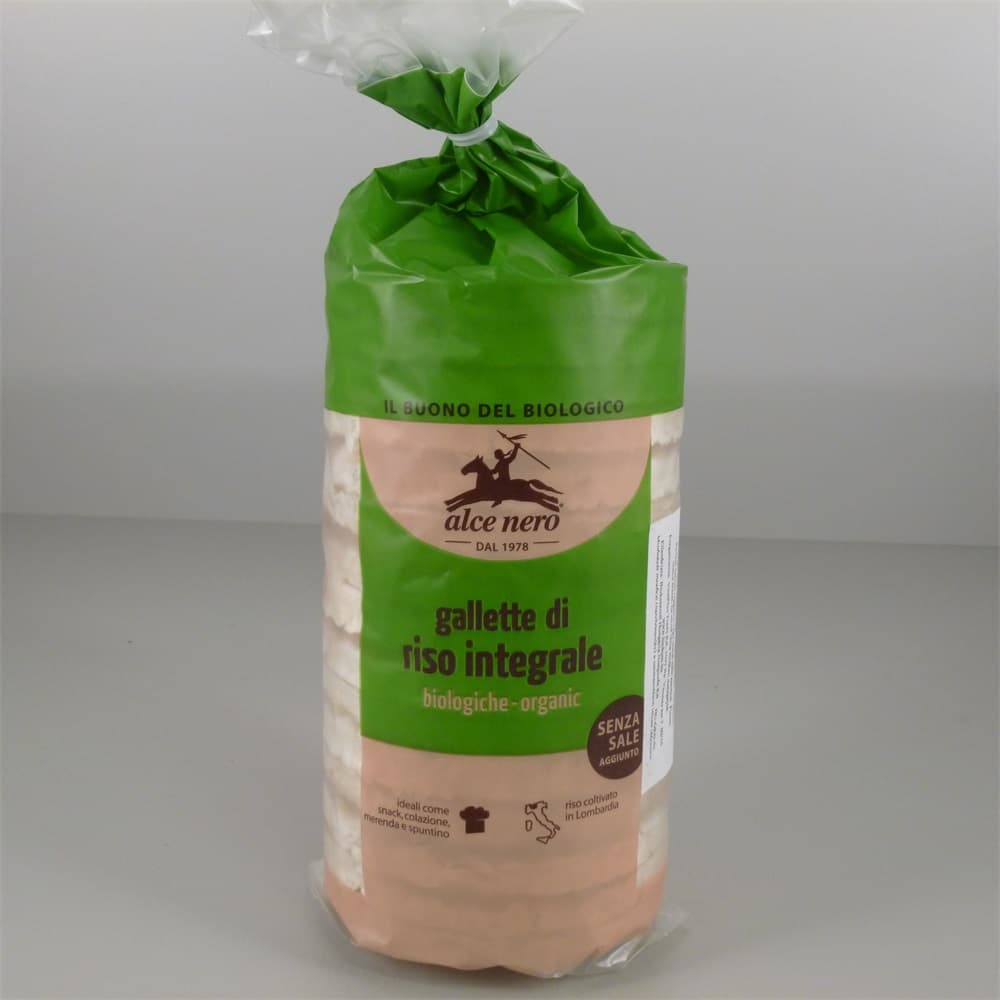 Alce Nero Celozrnné ryžové chlebíčky 100 g