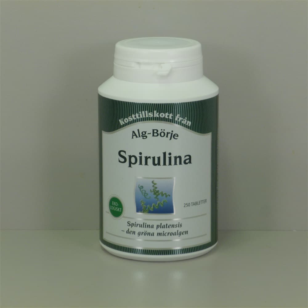 Alg-Börje spirulina 250 ks