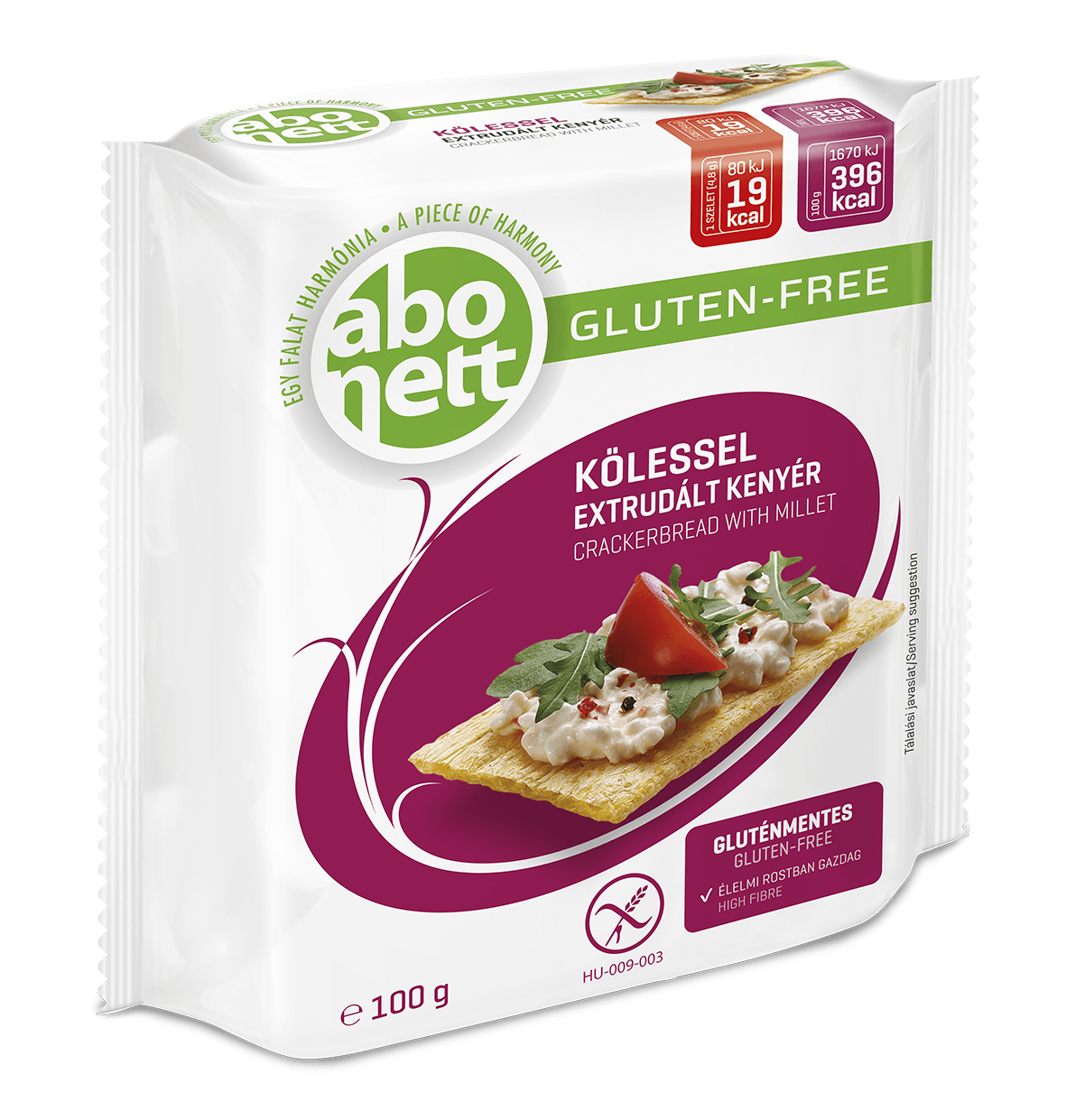 Abonett extrudovaný chlieb s prosem 100 g