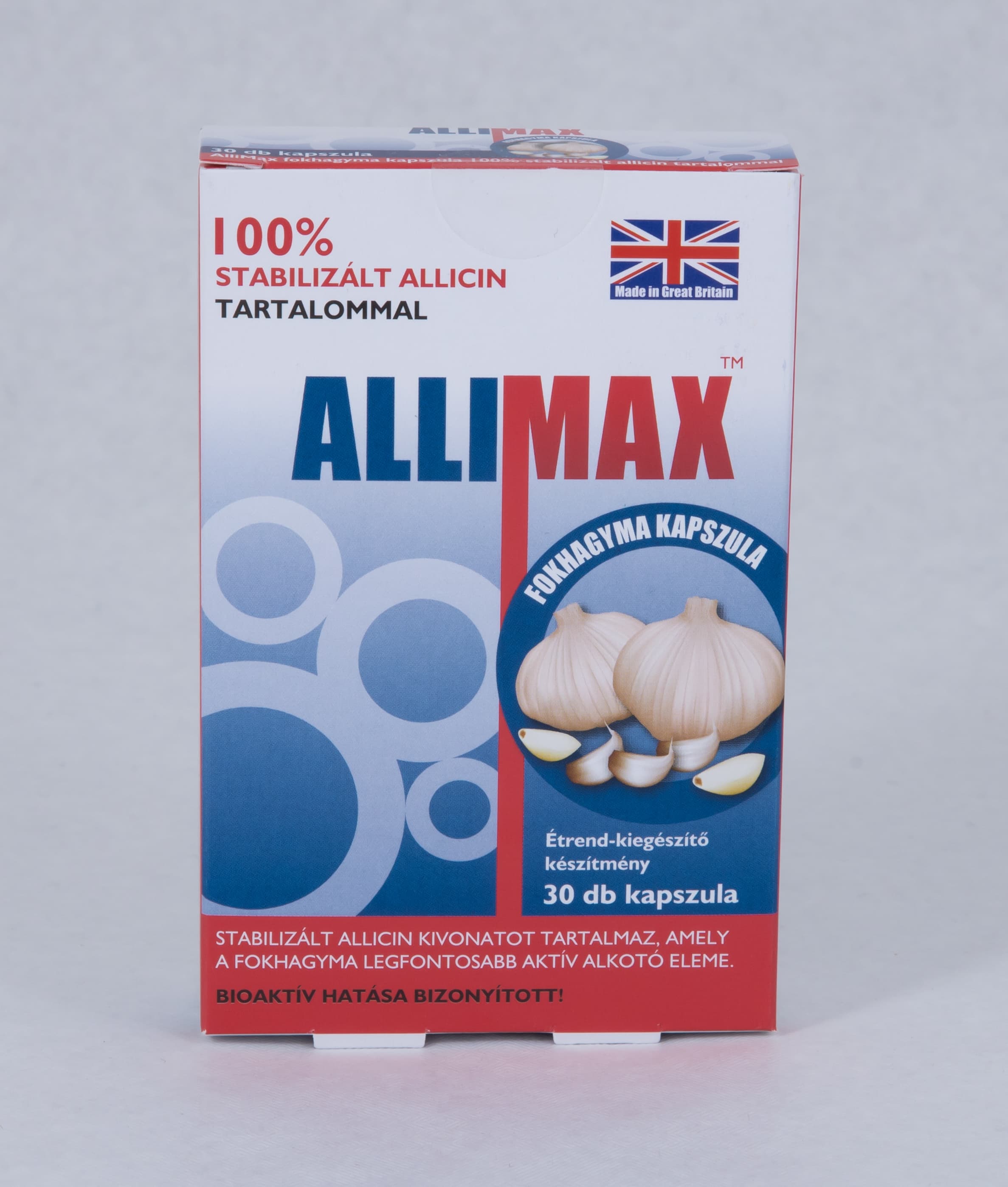 Allimax – cesnakové kapsuly 30 kapsúl (180 mg)  - 30317