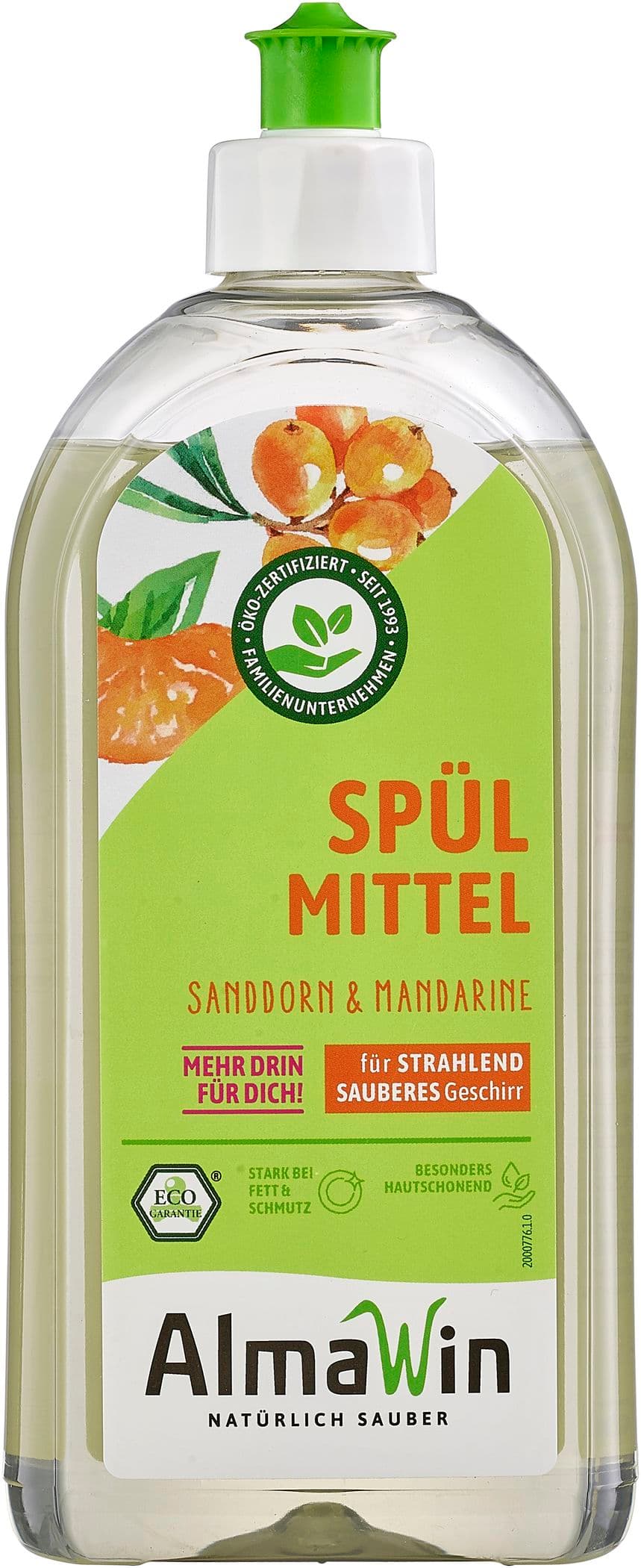 Almawin eko ručný umývací prostriedok rakytníkový 1000 ml