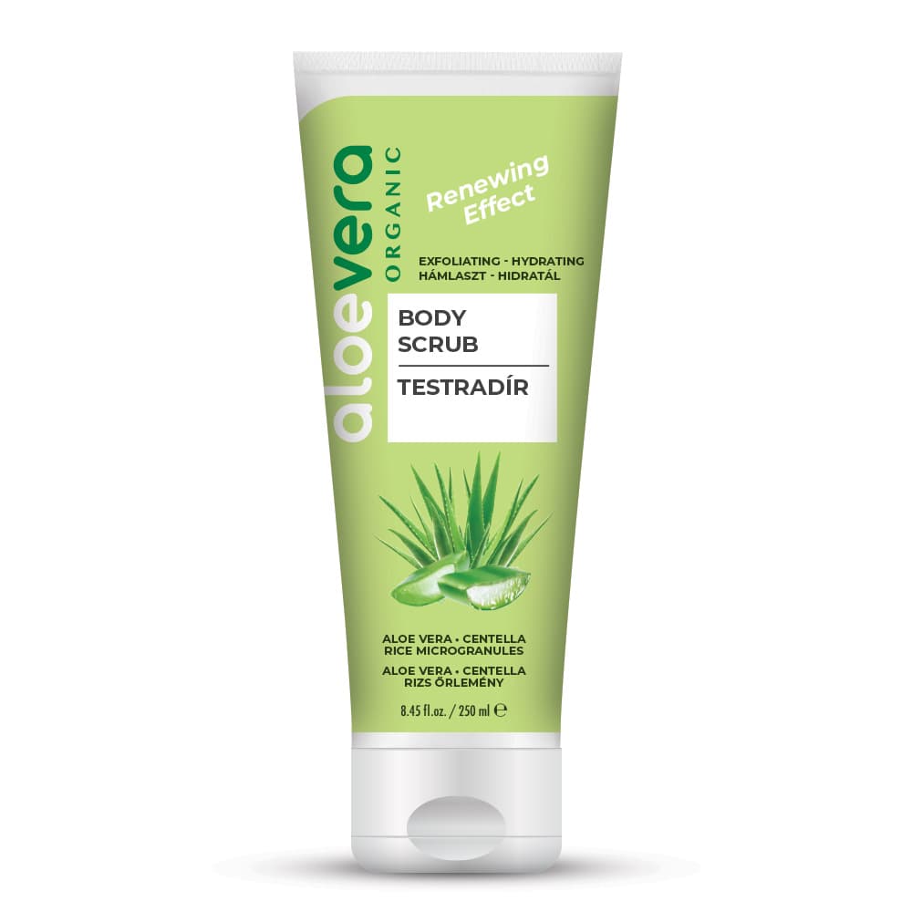 Aloe vera organický obnovujúci telový peeling 250 ml
