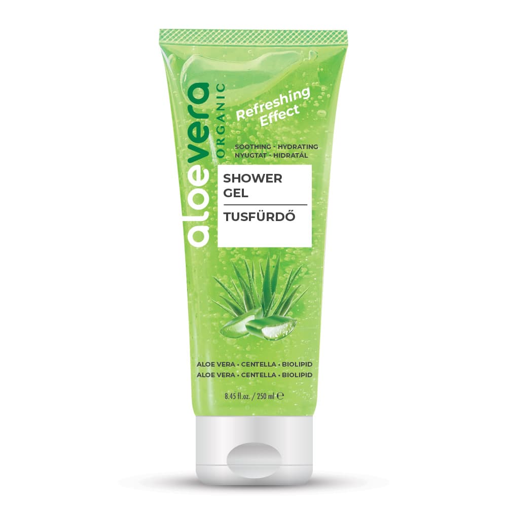 Aloe vera organic osviežujúci sprchový gél 250 ml