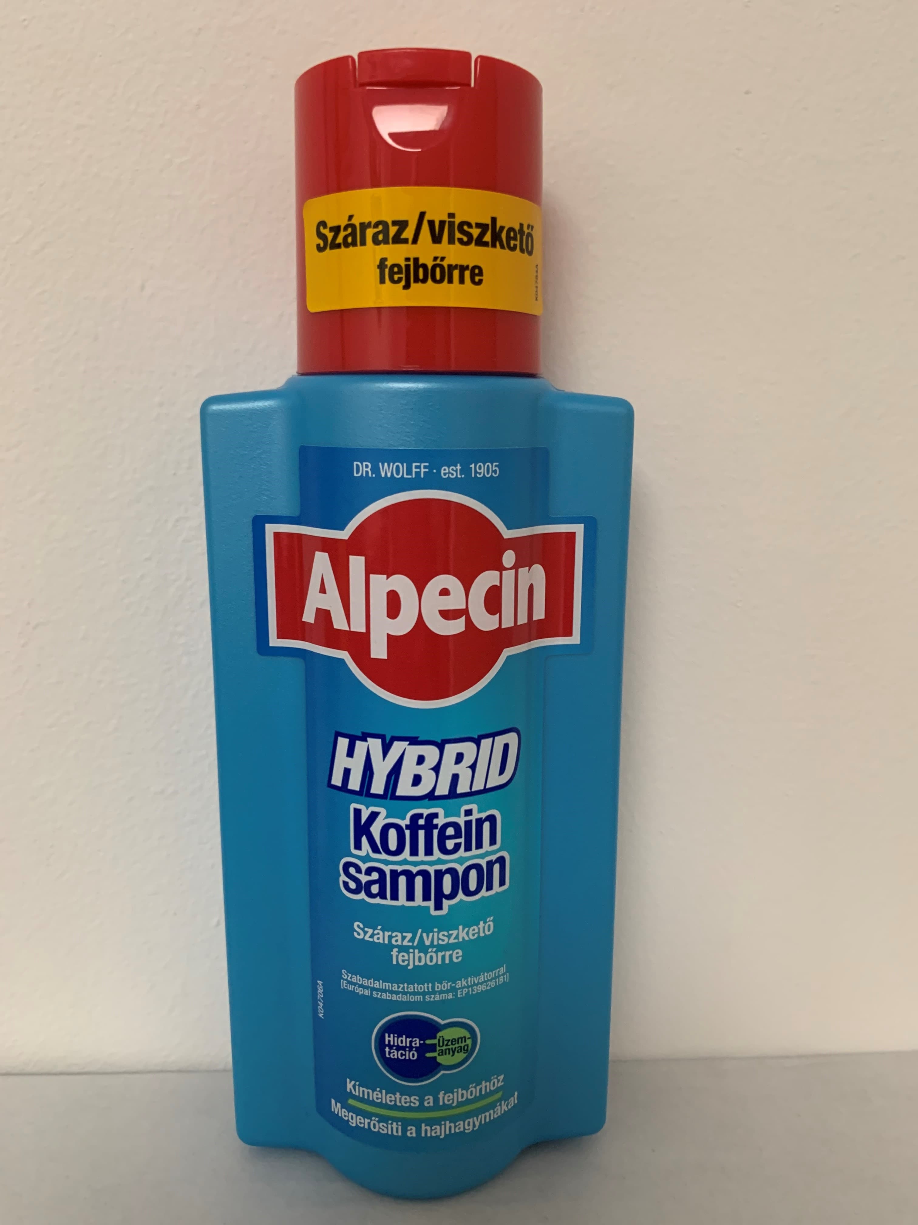 Alpecin Hybrid Koffeinový šampón pre suchú a citlivú pokožku hlavy 250 ml - 87007