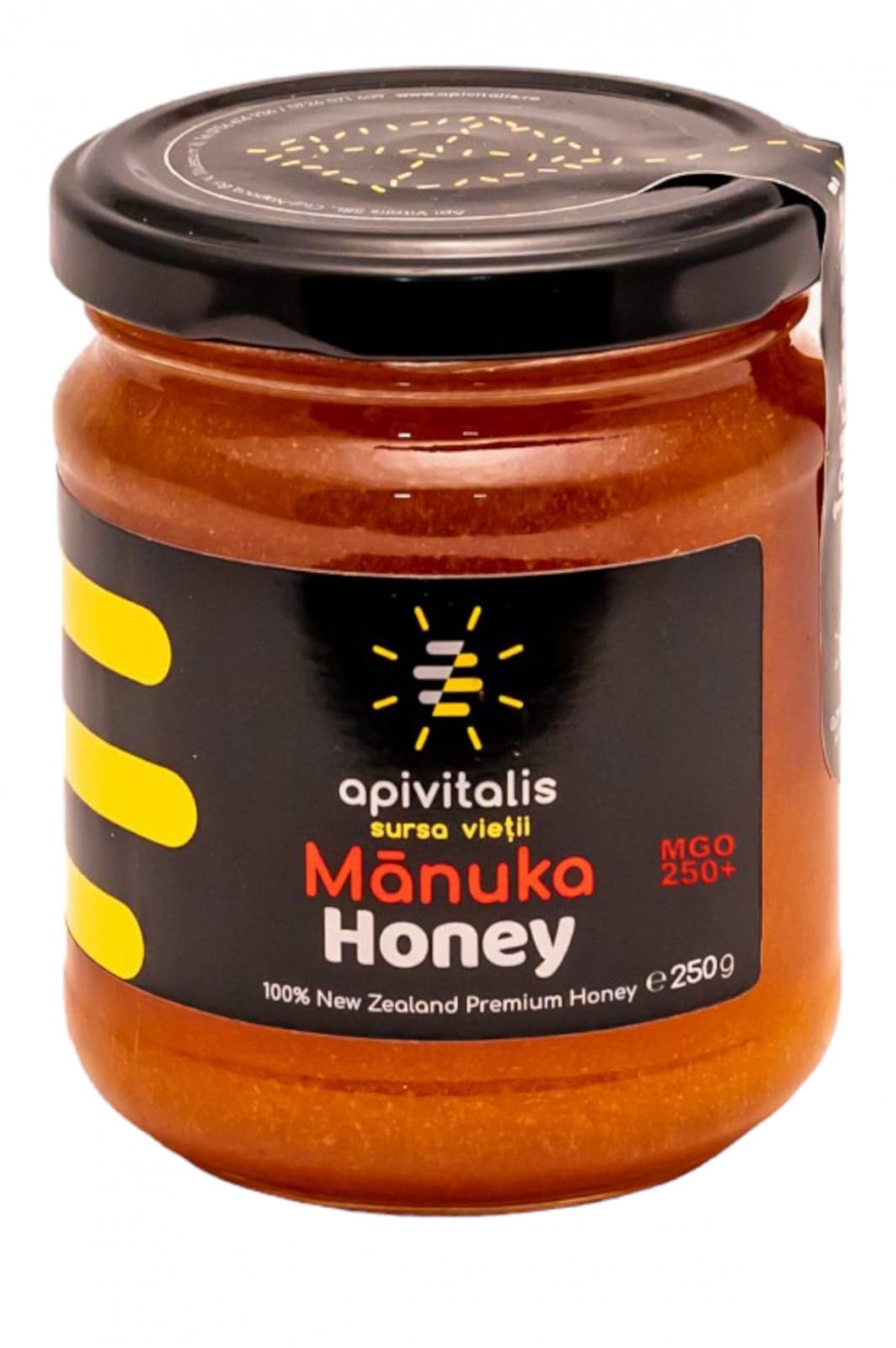 Apivitalis manukový med mgo 250+ 250 g