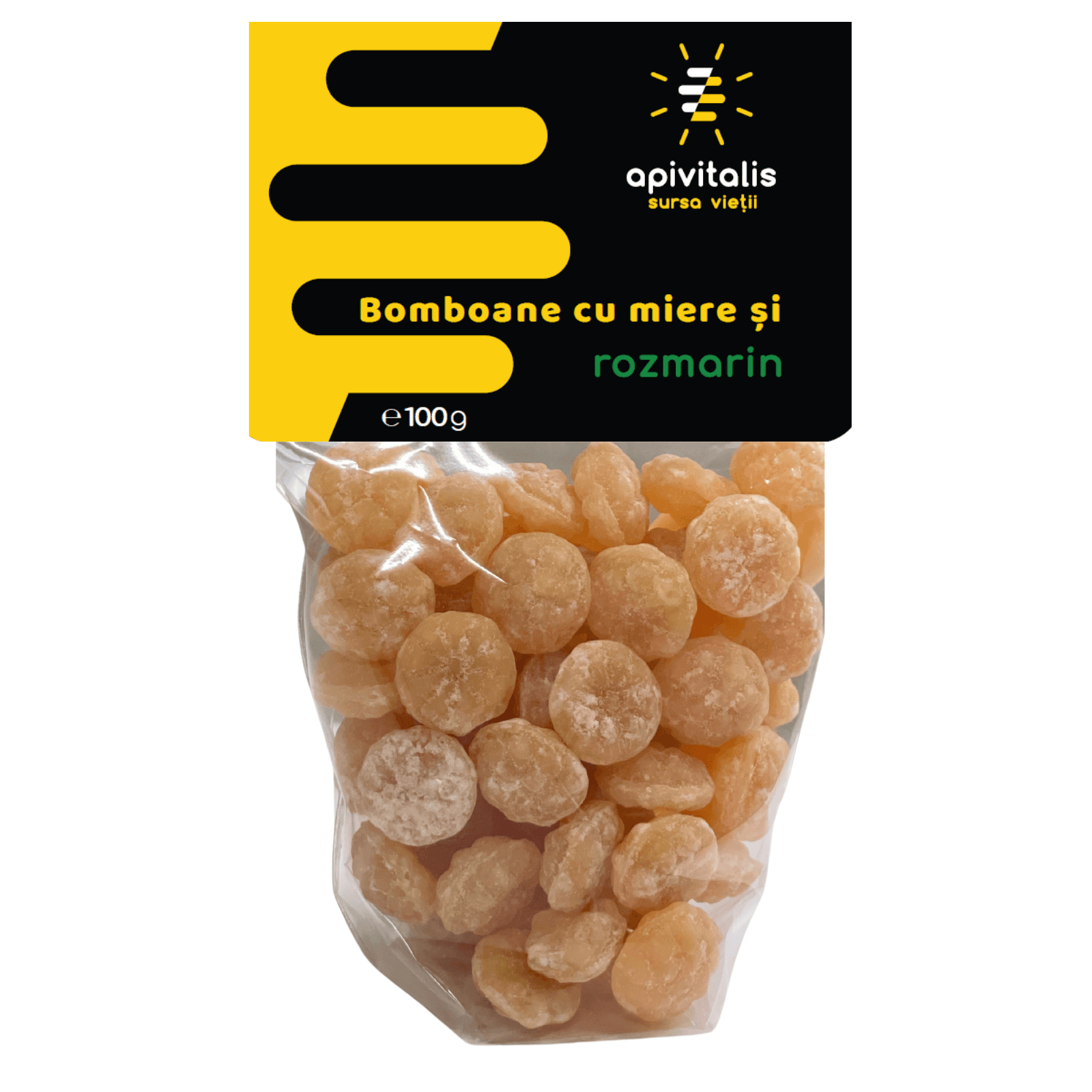 Apivitalis medové cukríky rozmarín 100 g