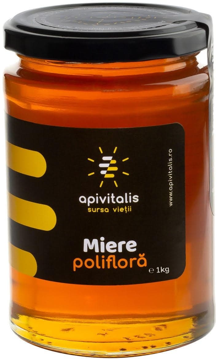 Apivitalis surový zmiešaný kvetový med 1000 g