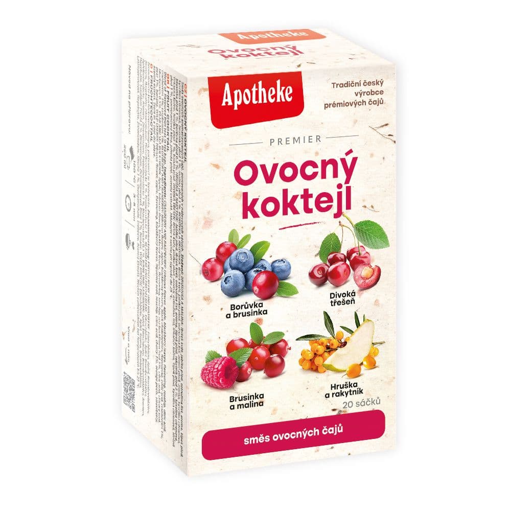 Apotheke ovocný koktail čaj 20x2g 40 g