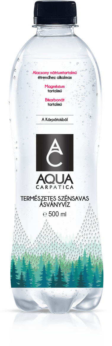Aqua Carpatica minerálna voda perlivá 500 ml