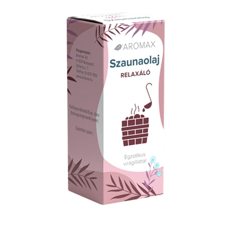 Aromax relaxačný saunový olej 10 ml - 10074
