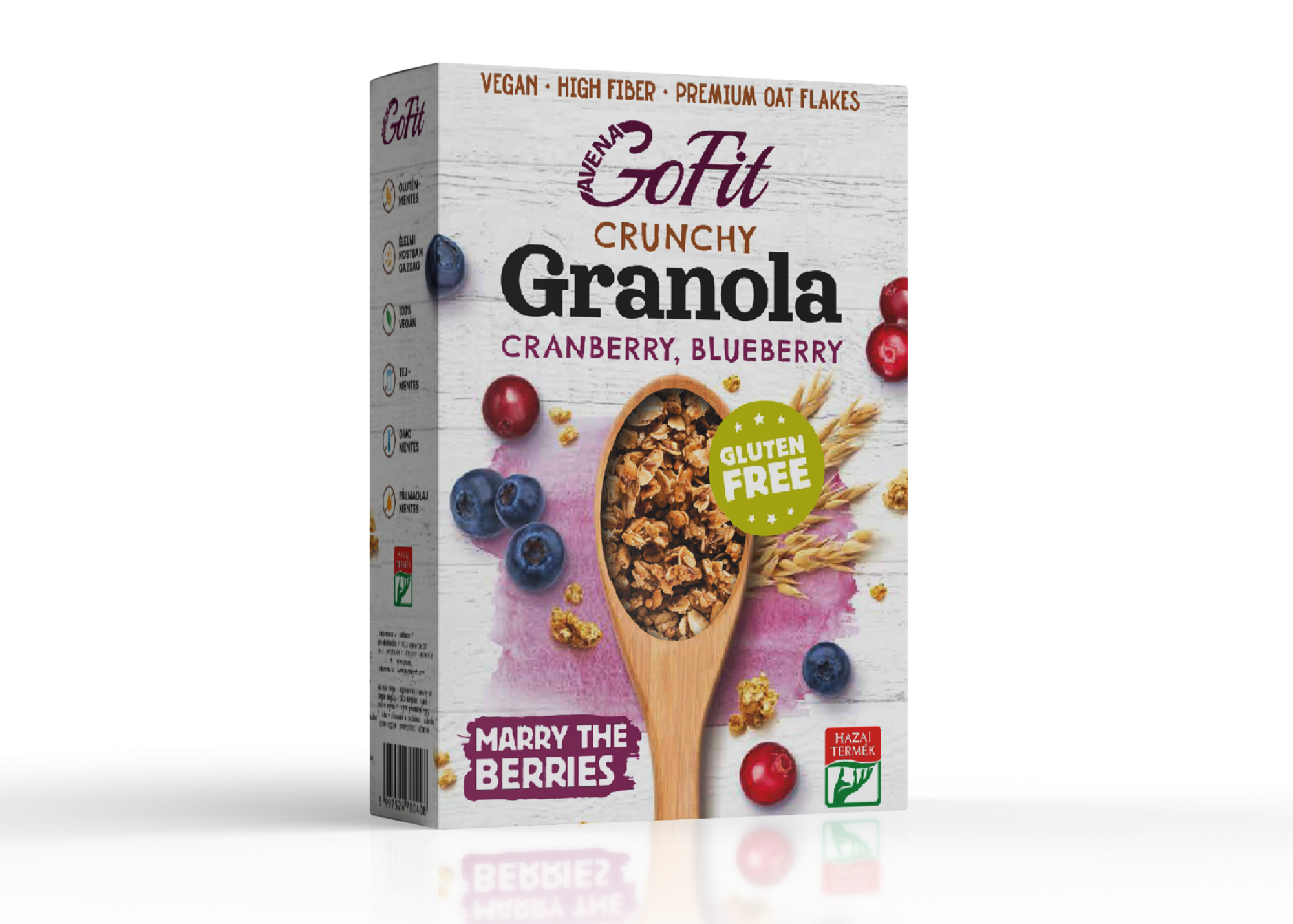 Avena Gofit bezlepková granola s čučoriedkami a javorovým sirupom 250 g