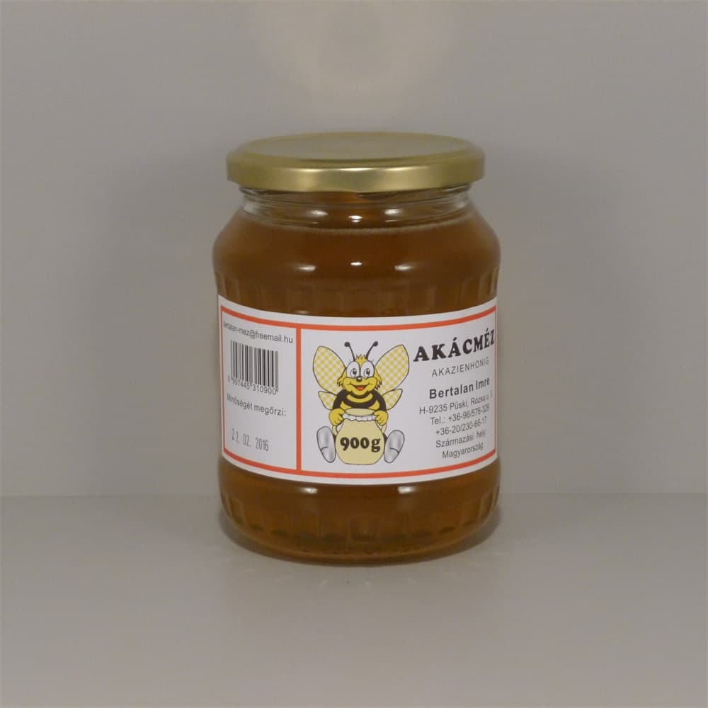 Bertalan Agátový Med 900 g