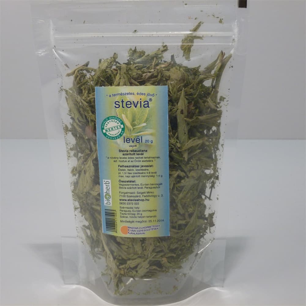 Bio-Herb Prírodné sladidlo Stévia listy 20 g - 18316
