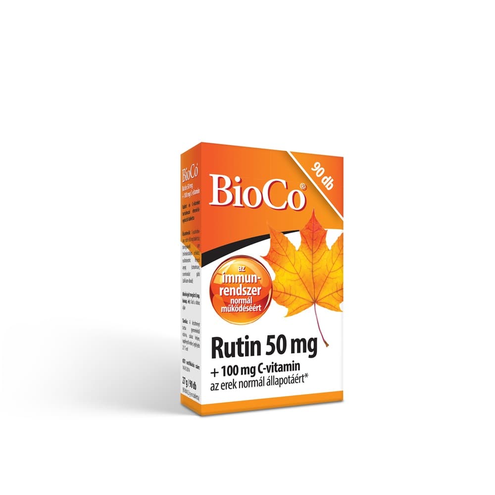 Bioco rutín 50 mg+100 mg c-vitamin kapsula 90 ks