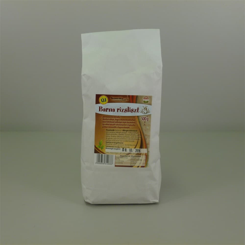 Bonetta hnedá ryžová múka 500 g