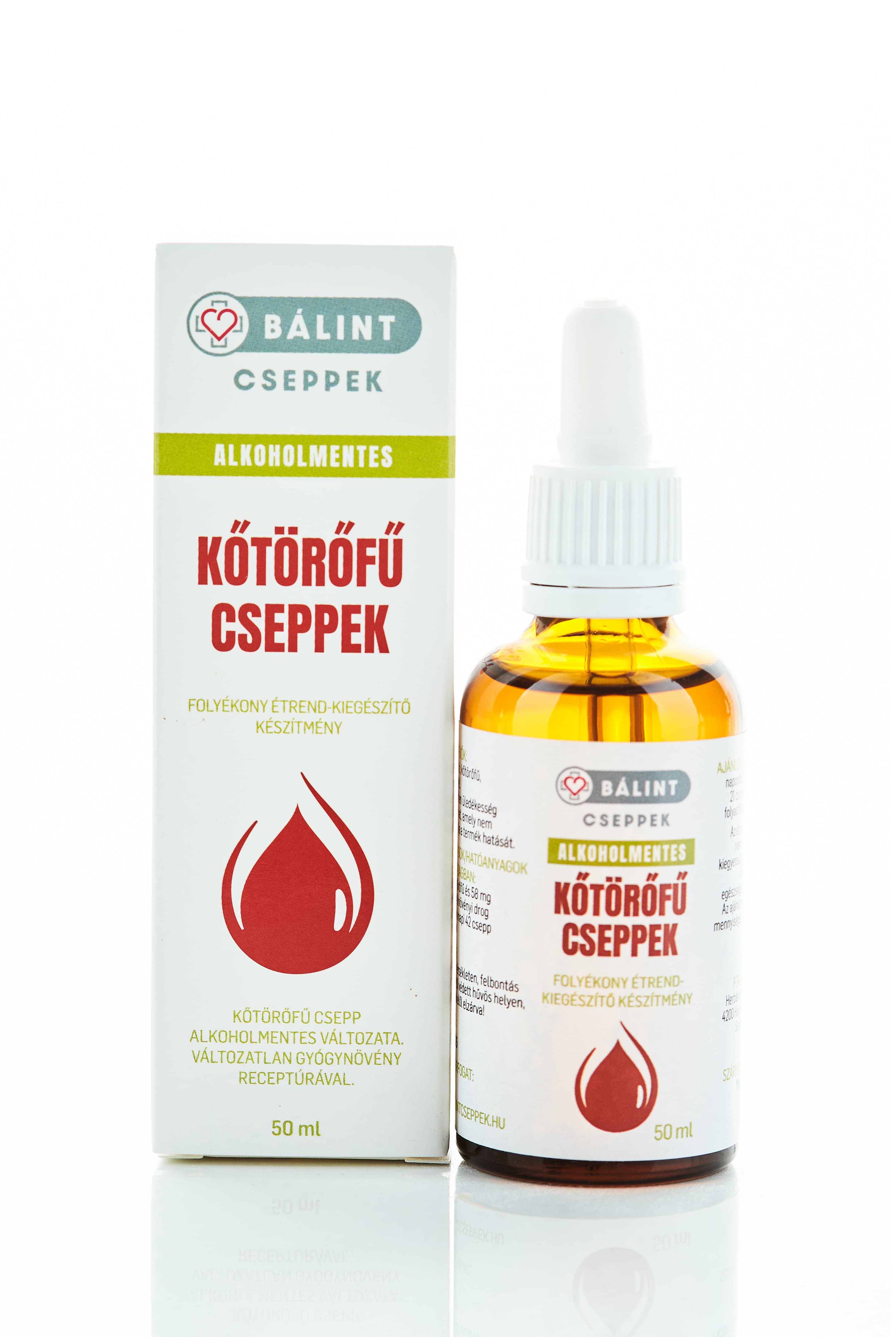 Bálint kvapky alkoholové bez kvetu 50 ml