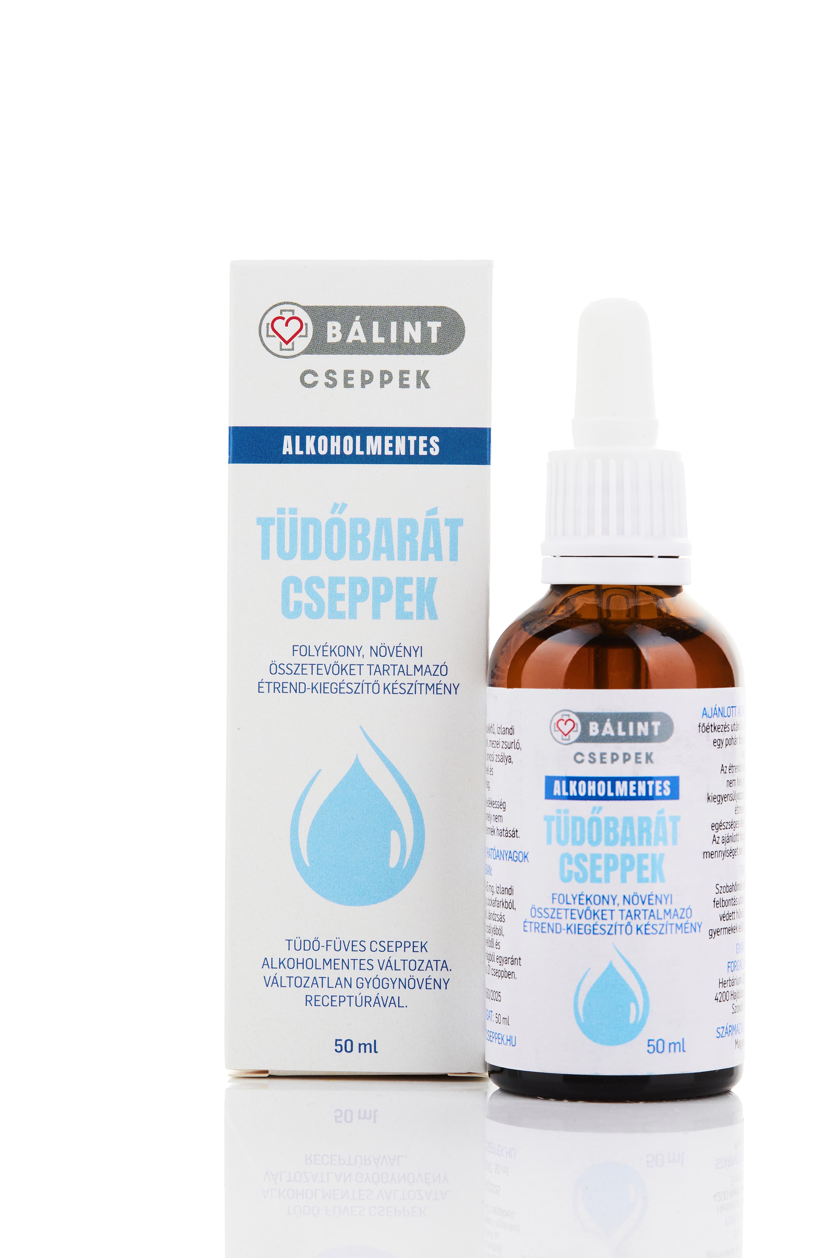 Bálint kvapky bezalkoholové pľúcnemu priateľské kvapky 50 ml
