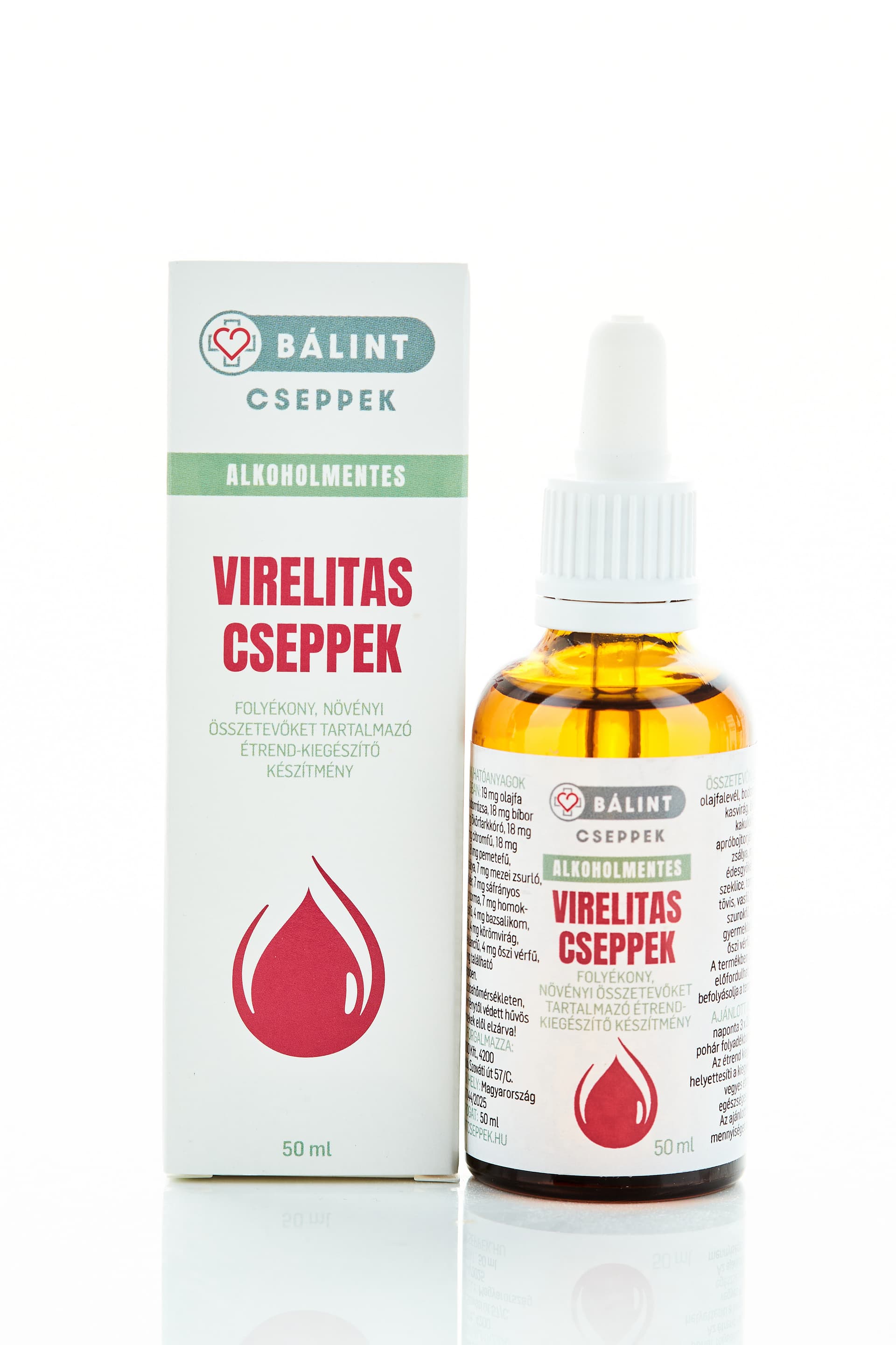 Bálint kvapky alkohol-free virelitas kvapky 50 ml
