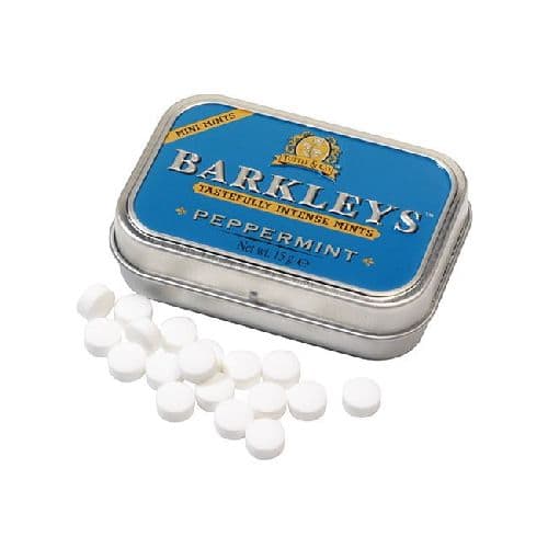 Barkleys mini tvrdé cukríky s príchuťou mäty 15 g