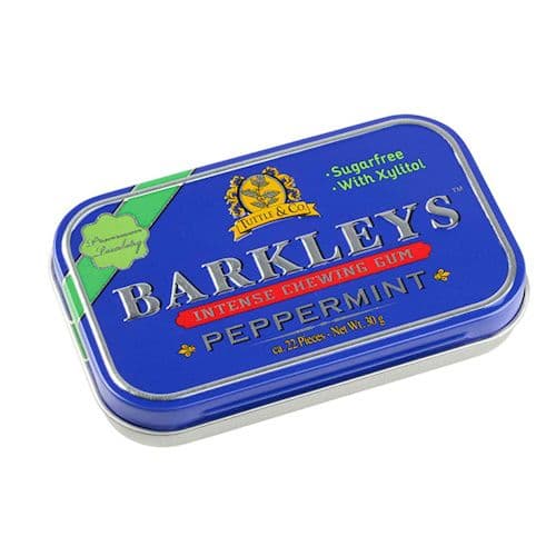 Barkleys žuvačka peppermint 30 g