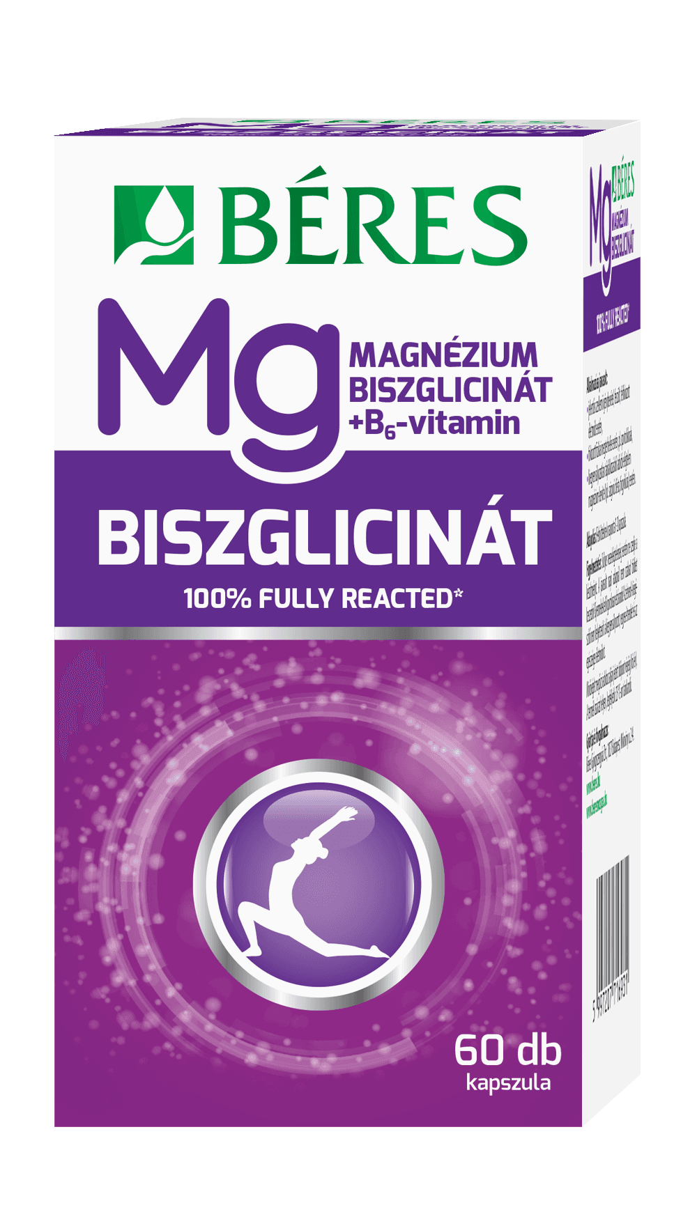 Béres horčík bisglycinát+B6 kapsula 60 ks