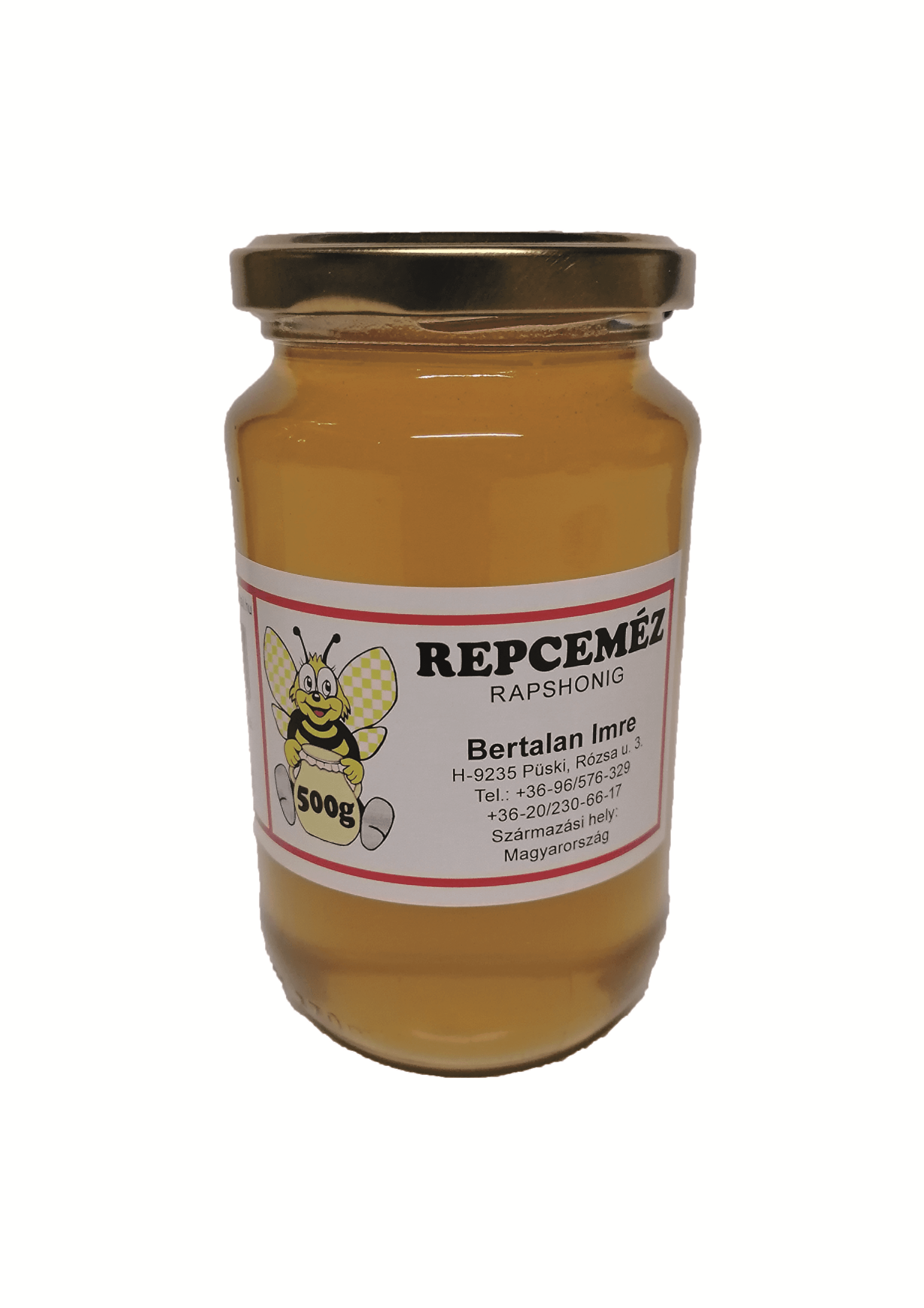 Bertalan Repkový Med 500 g