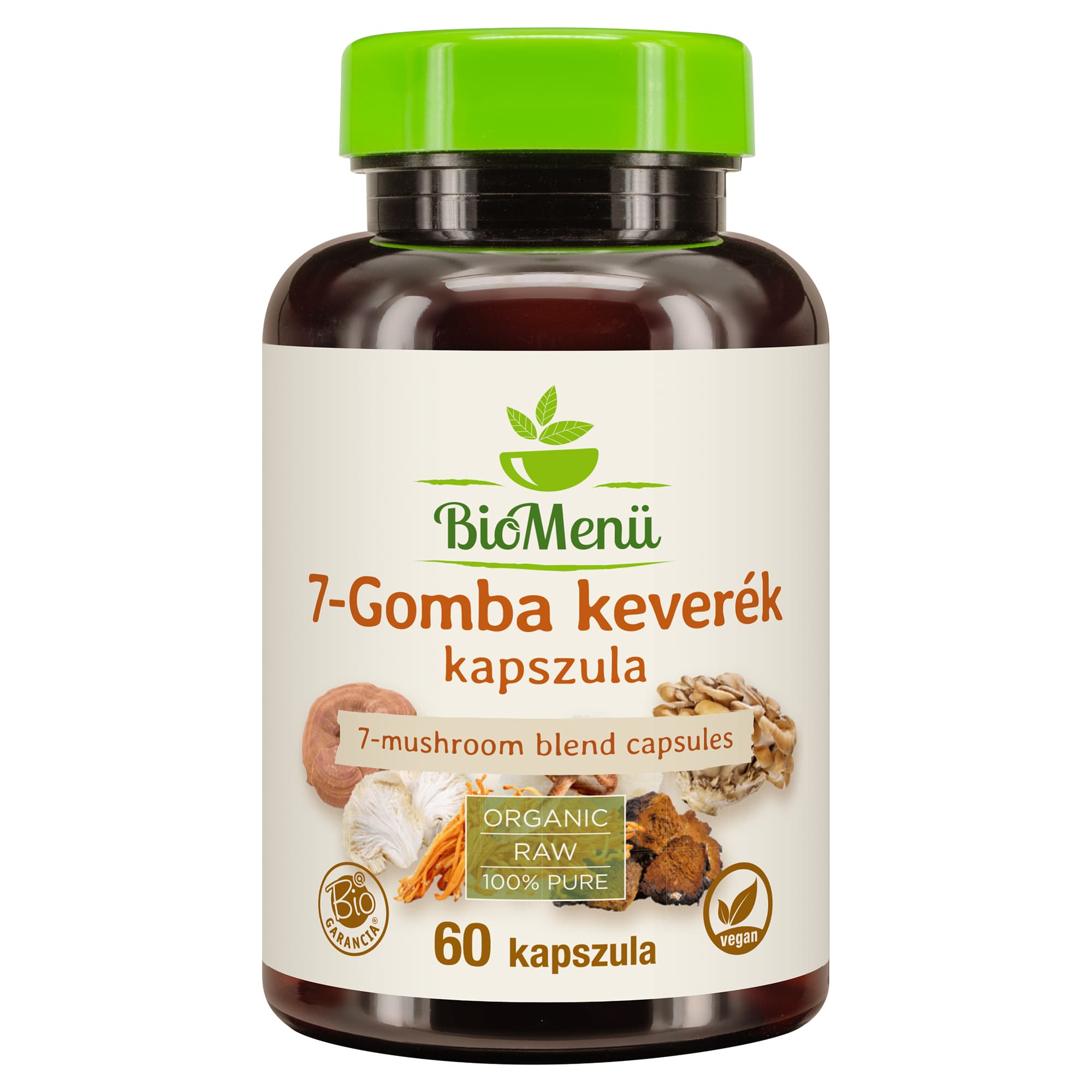 BioMenü bio 7-hubový mix kapsule 60 ks