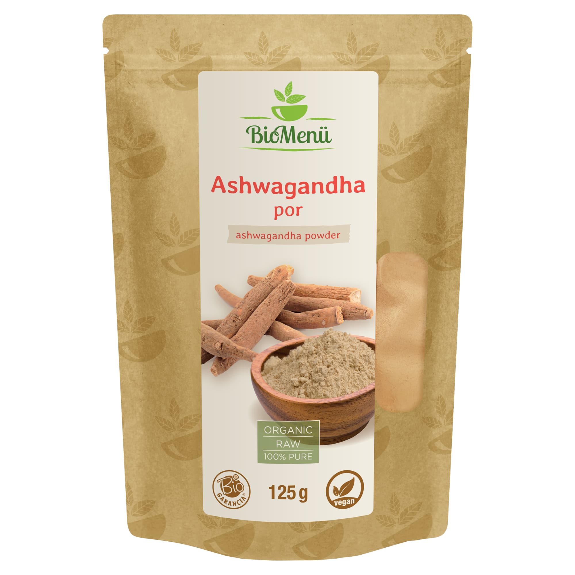 BioMenü Bio Ashwaganda prášok 125 g - 51586