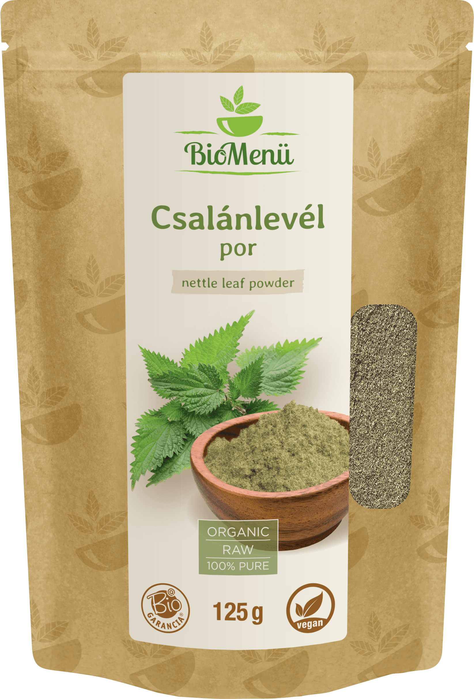 BioMenü bio žihľava listový prášok 125 g