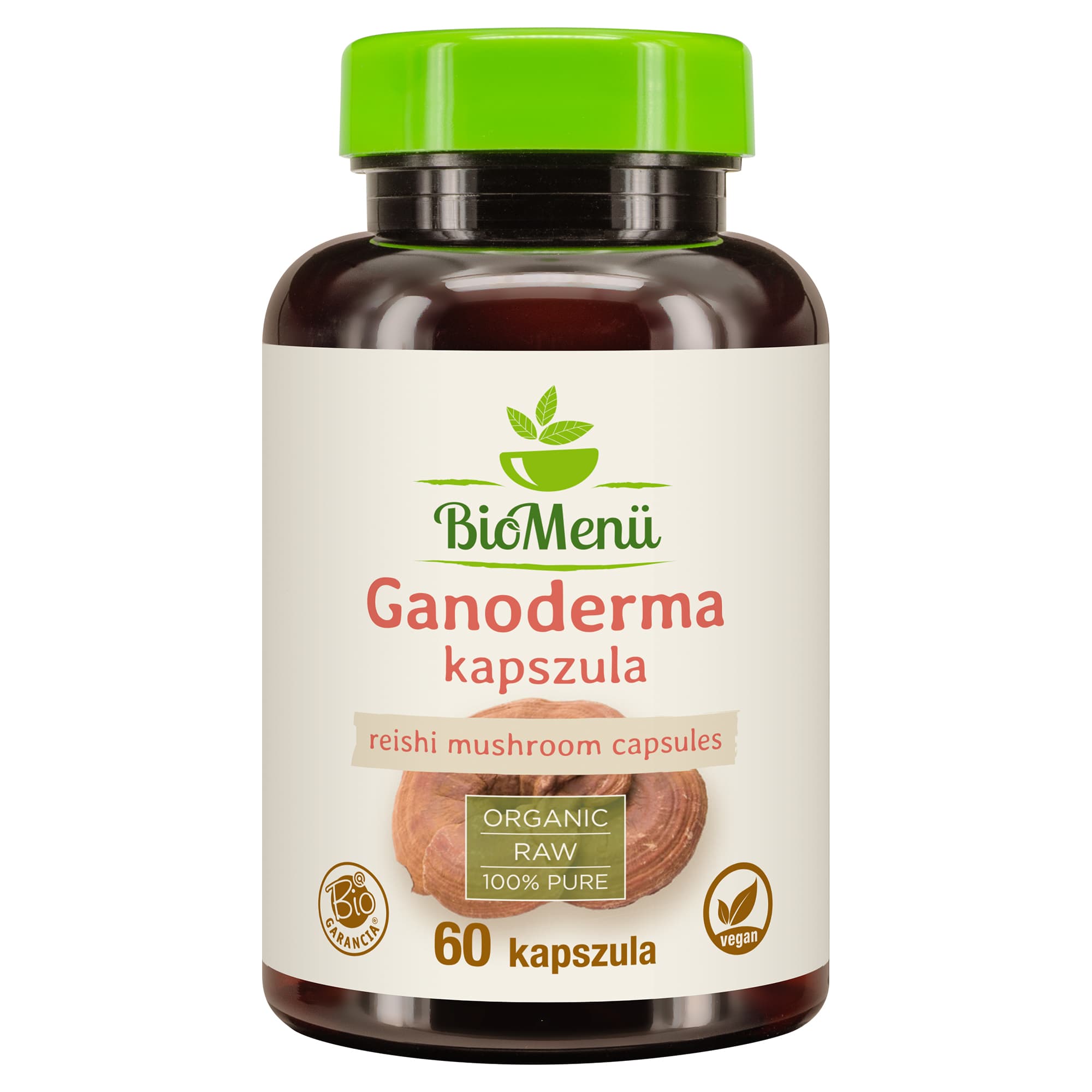 BioMenü BIO Ganoderma kapsuly 60 kusov - 88703