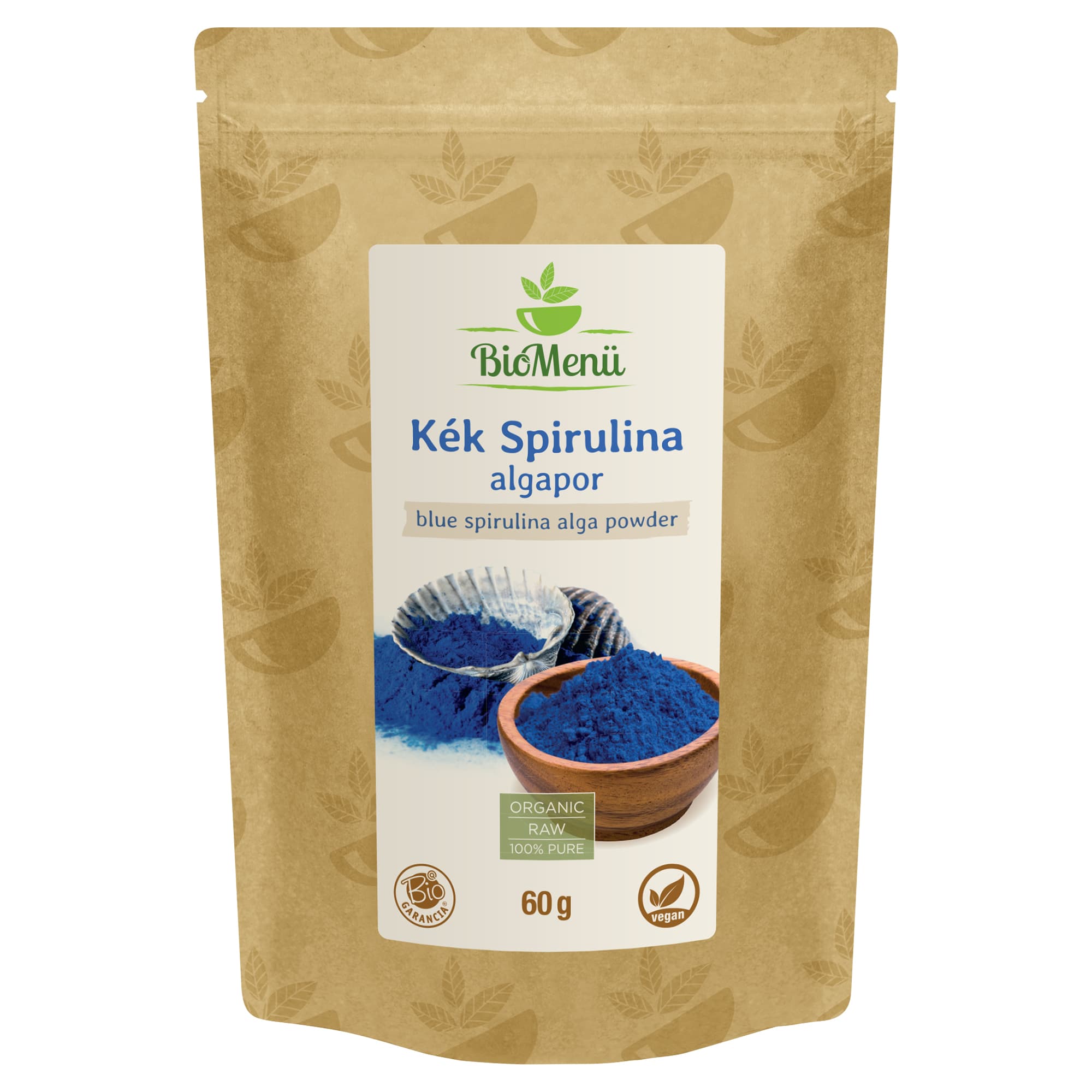 BioMenü bio modrá spirulina riasa v prášku 60 g