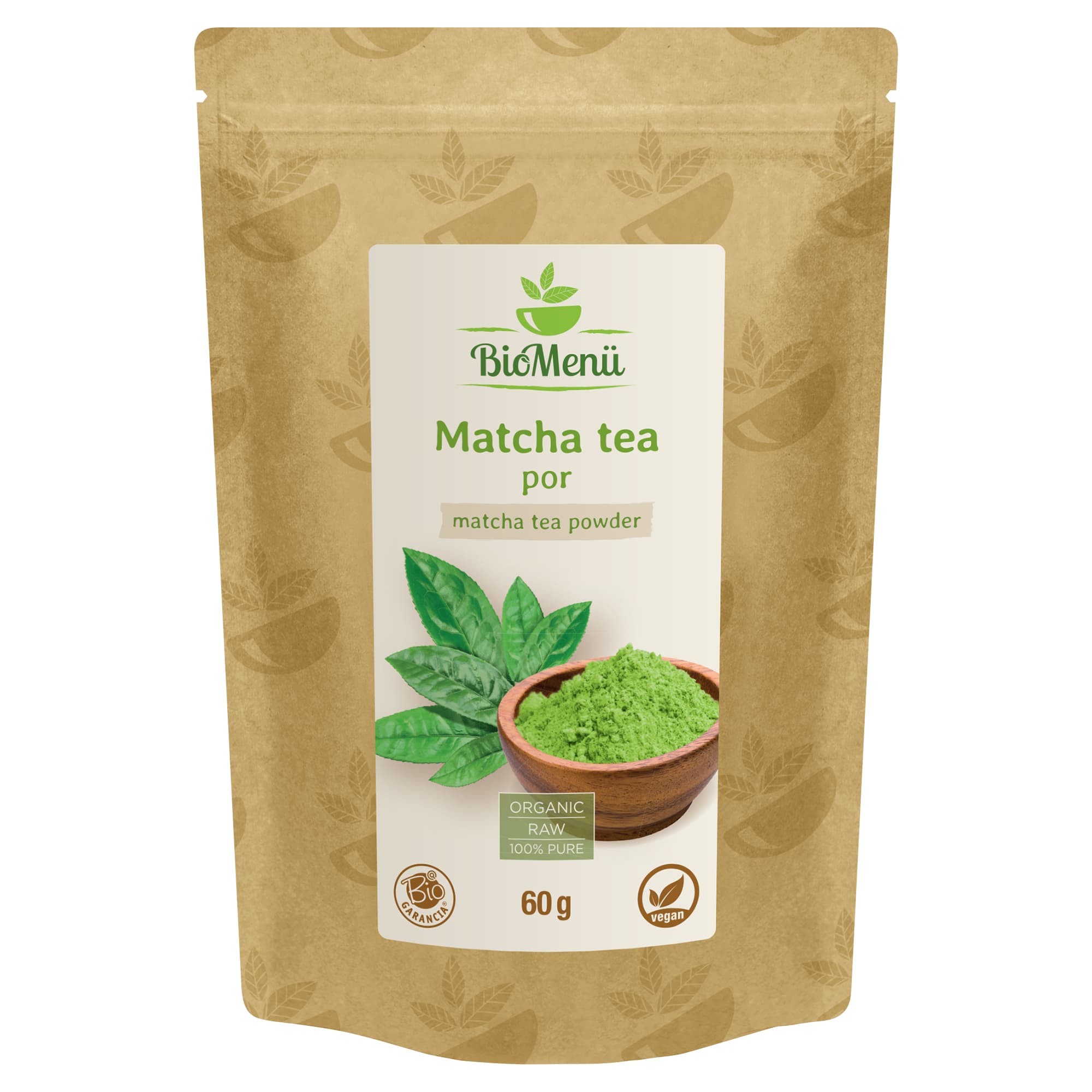 BioMenü Bio matcha zelený čaj v prášku 60 g