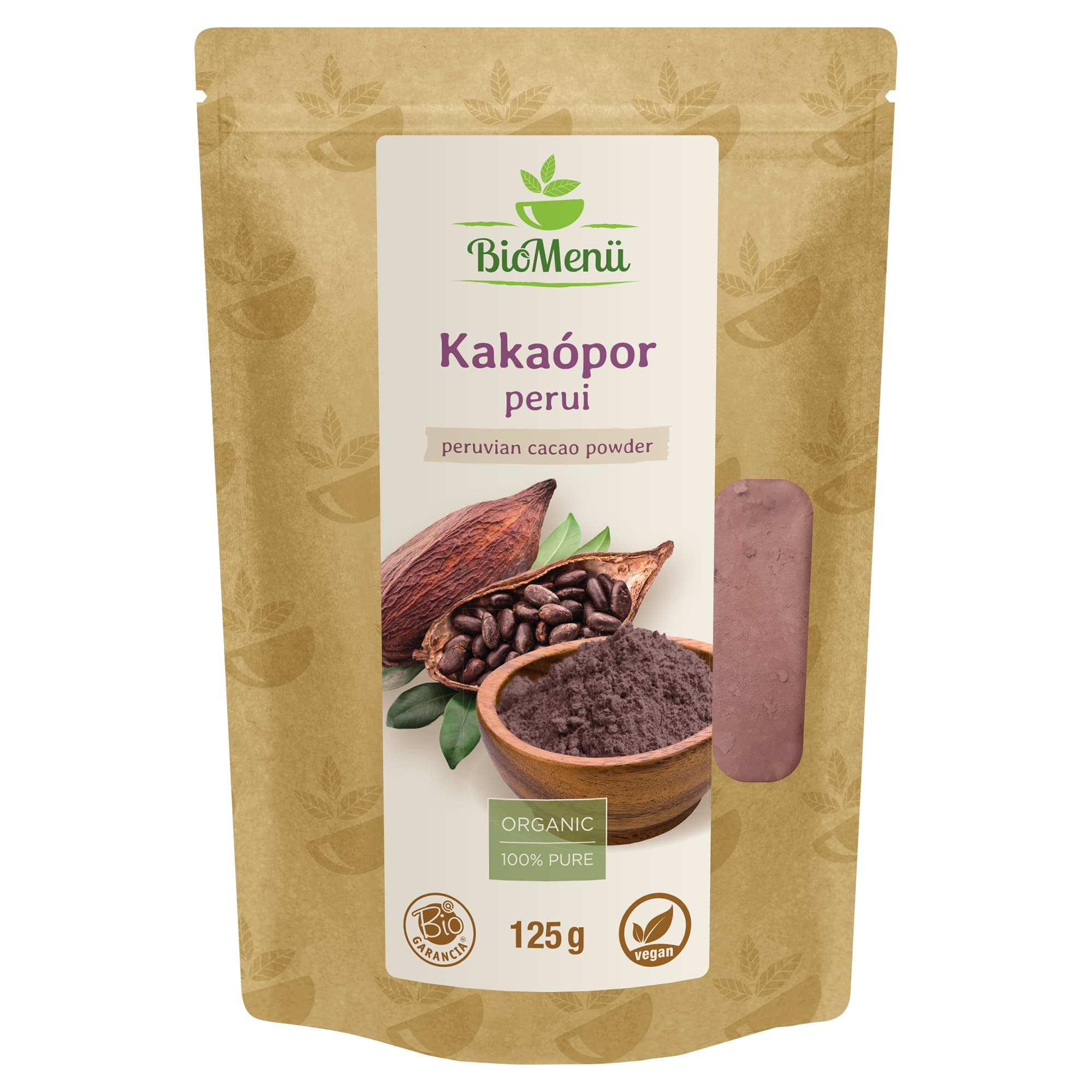 BioMenü Peruánsky kakaový prášok 125 g