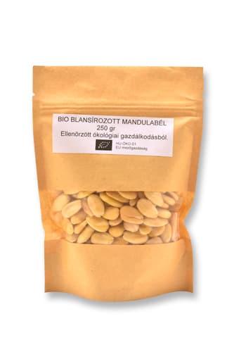 Bio Berta bio blanšírované mandľové jadrá 250 g