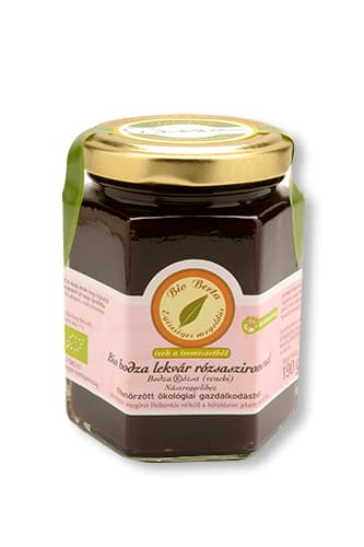 Bio Berta bio bezový džem s lupínkami ruží 190 g
