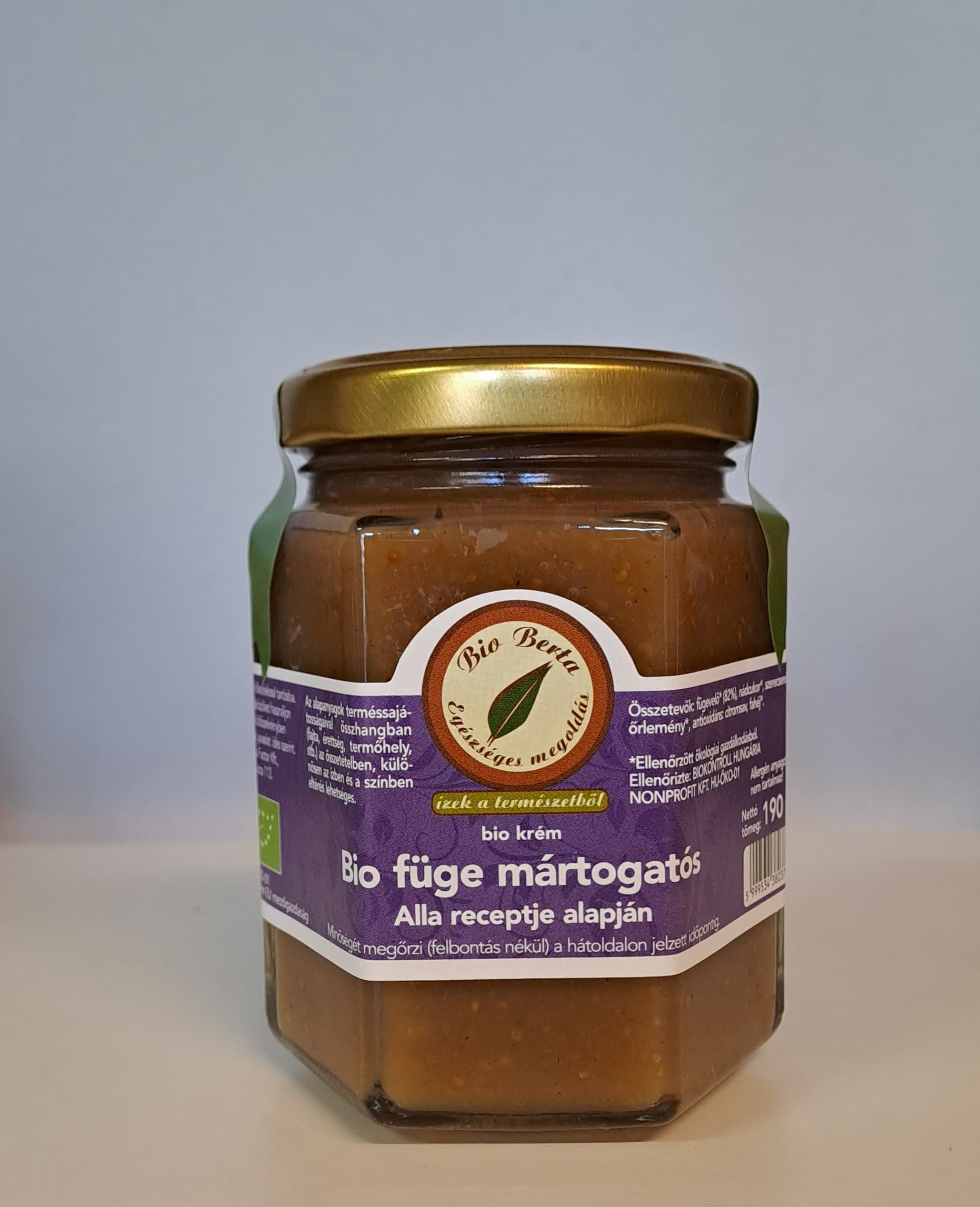 Bio Berta bio fíková omáčka 196 ml