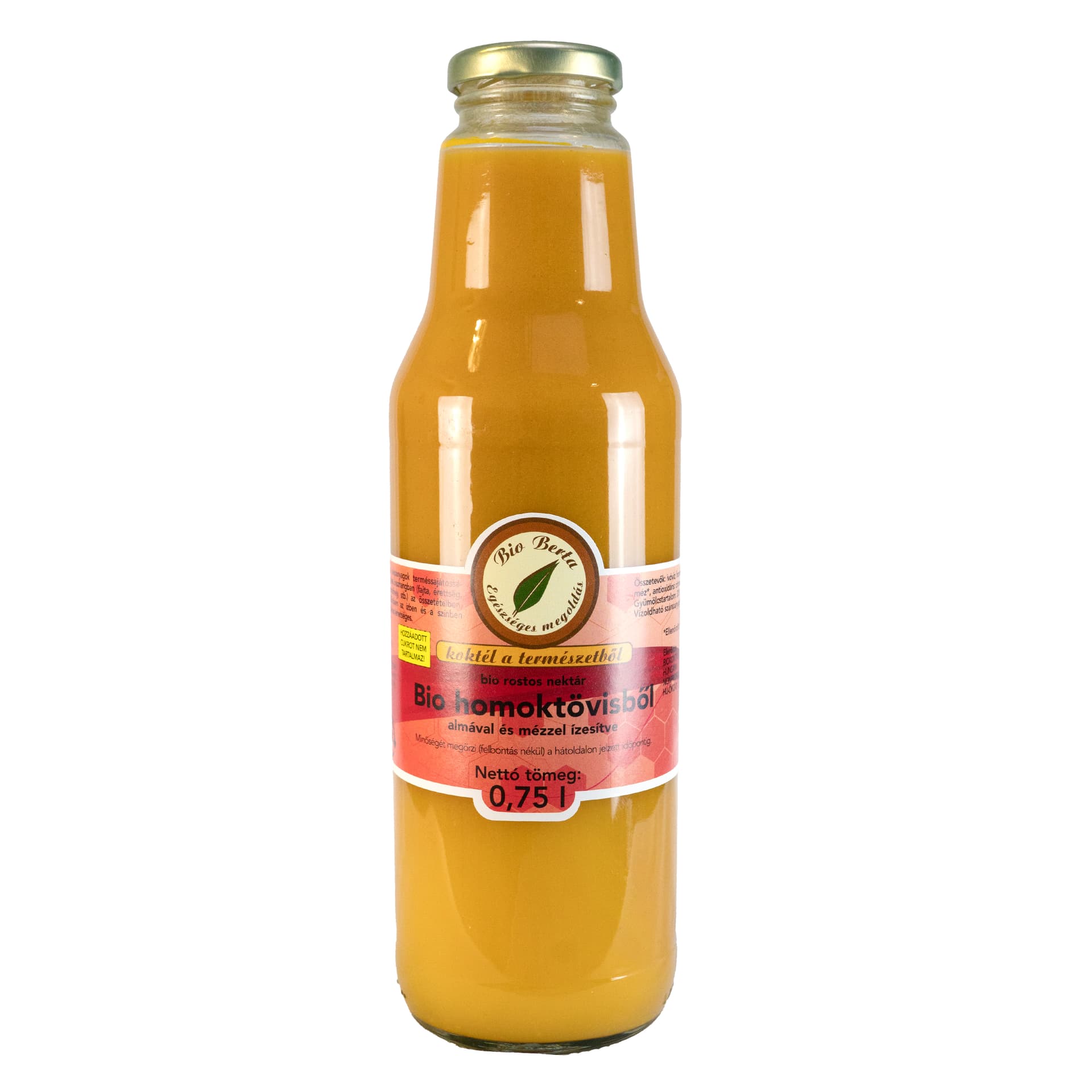Bio Berta bio rakytníková šťava s jablkom a medom 750 ml