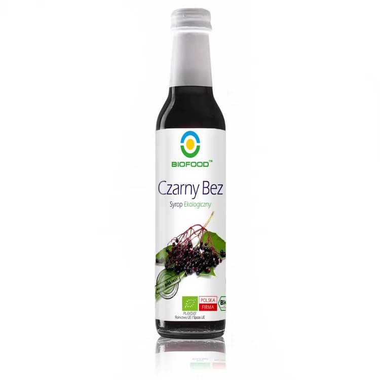 Bio Food bio 50°% čierna baza sirup 250 ml