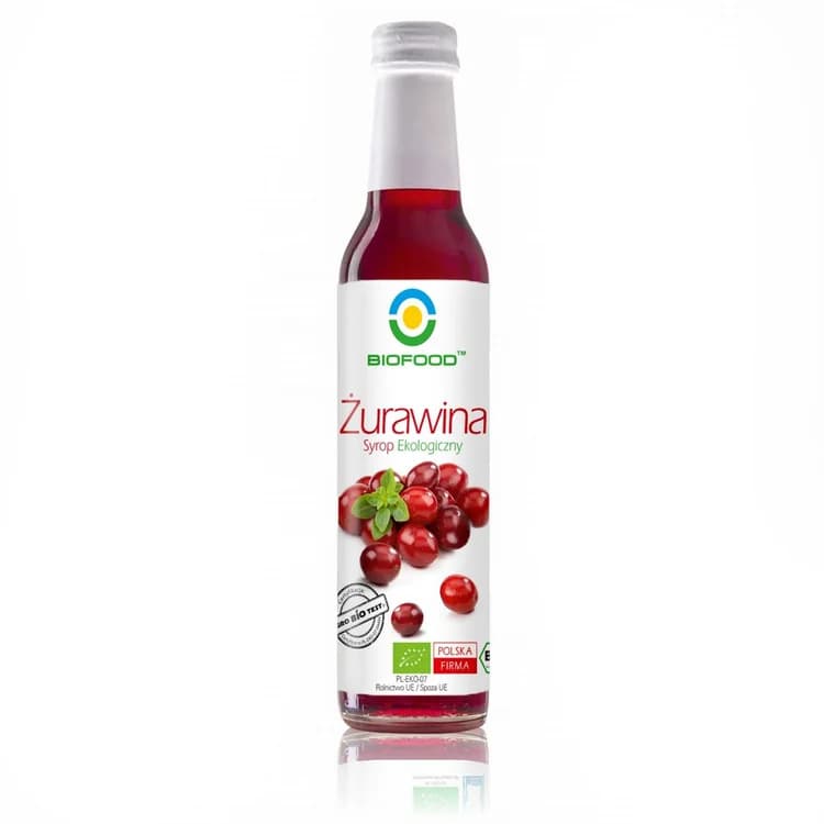 Bio Food bio brusnicový sirup 250 ml