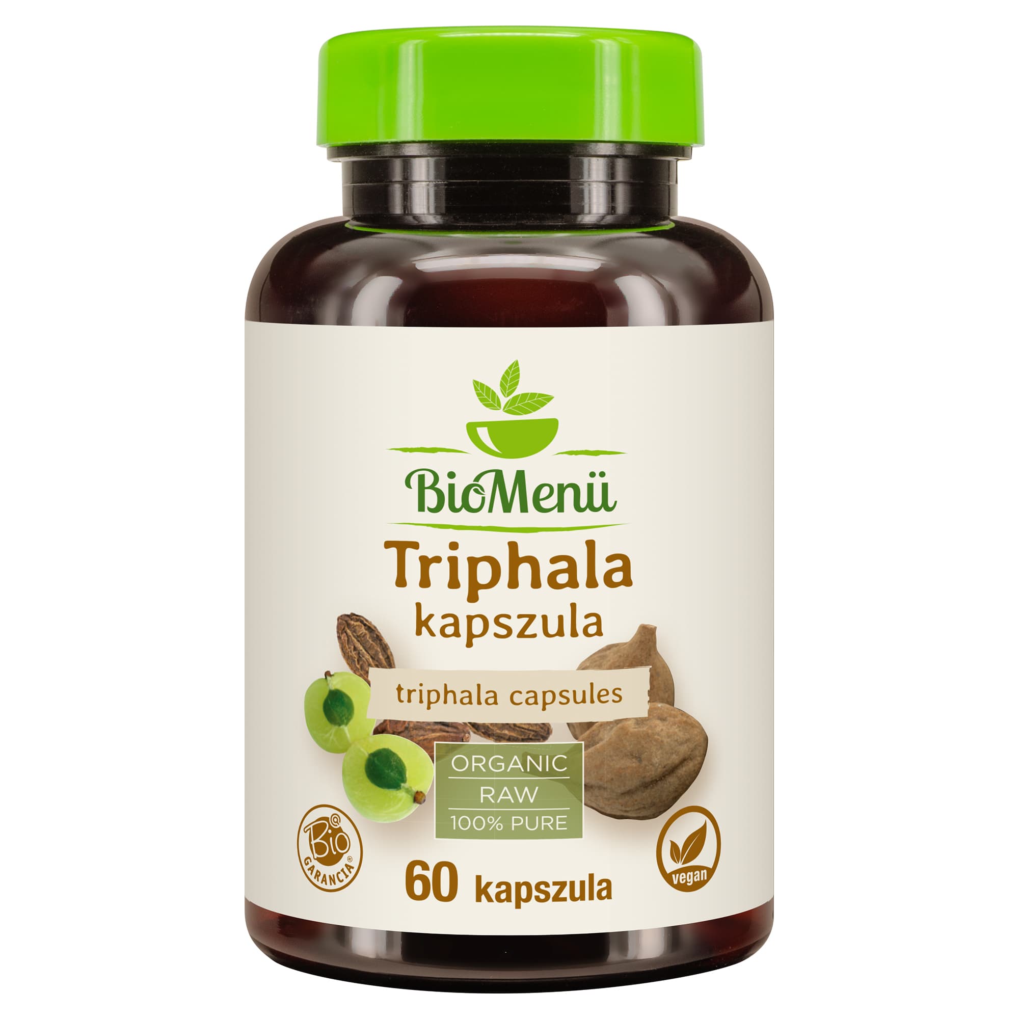 Bio menü bio triphala kapsula 60 ks