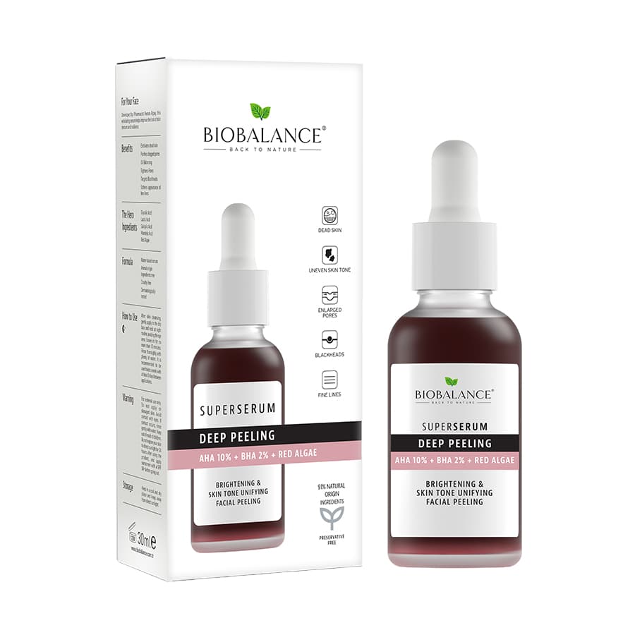 Bio Balance Super Sérum hĺbkový peeling AHA 10% + BHA 2% 30 ml - 93989