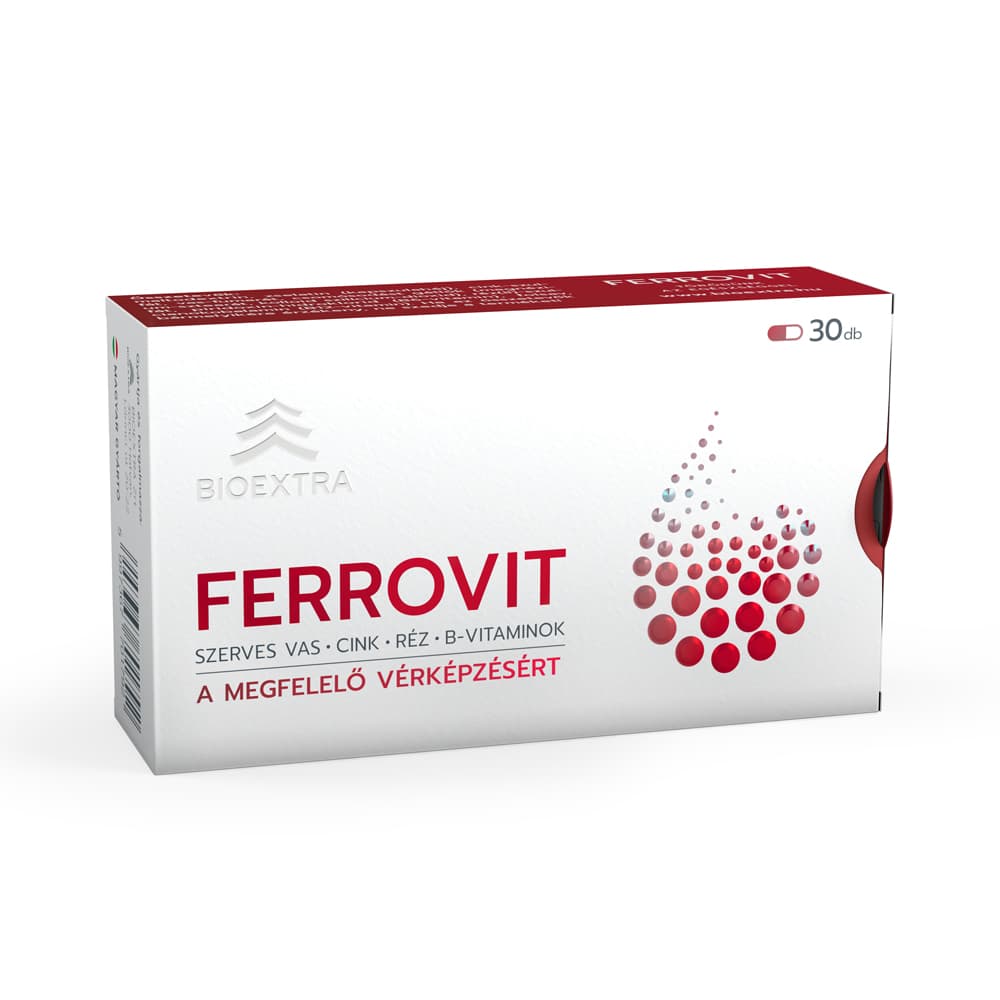 Bioextra ferrovit kapsula 30 ks