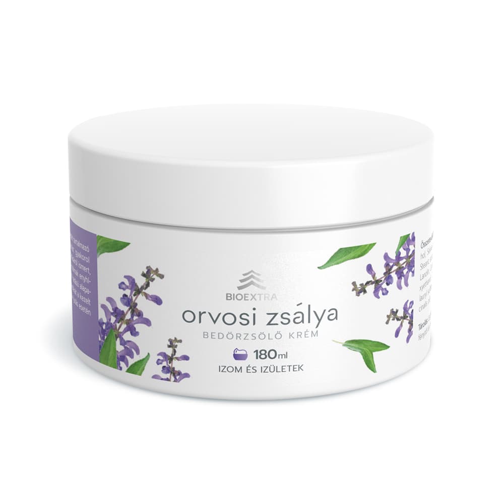 Bioextra lekárska šalvia masážny krém 180 ml