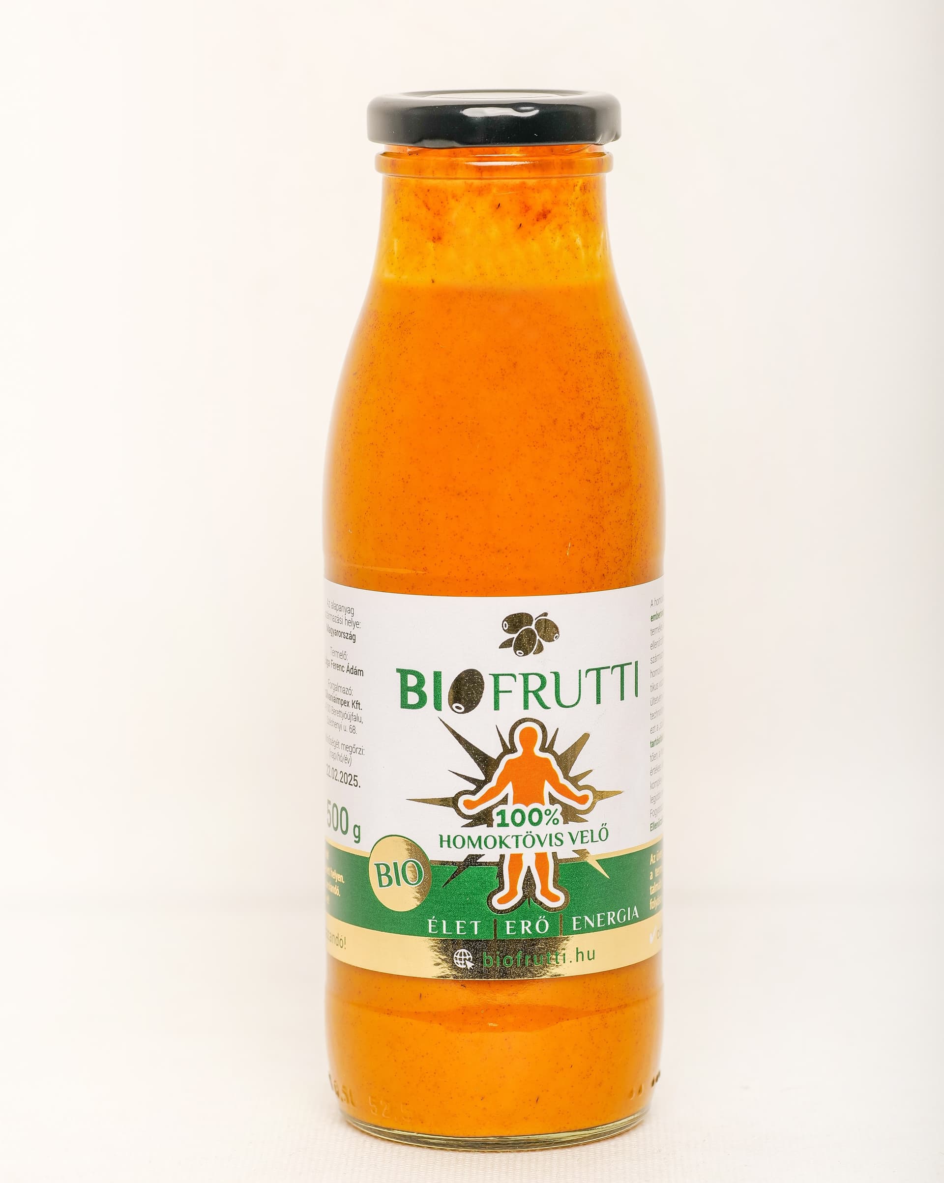 Biofrutti bio 100%-ný rakytníkový pulp 500 g