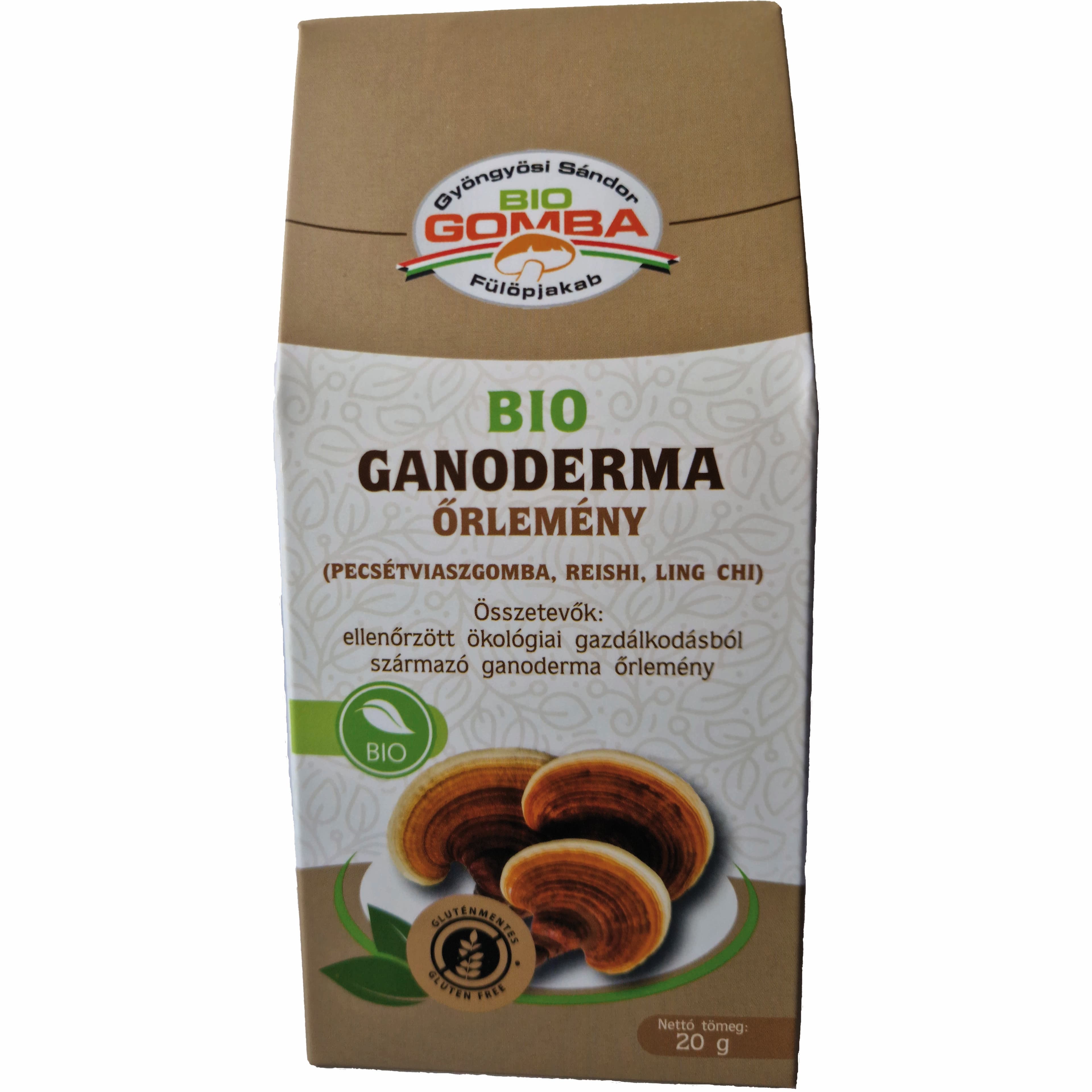 Biogomba bio ganoderma prášok 20 g