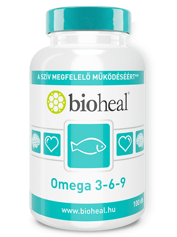 Bioheal omega 3-6-9 mäkké kapsuly 100 ks